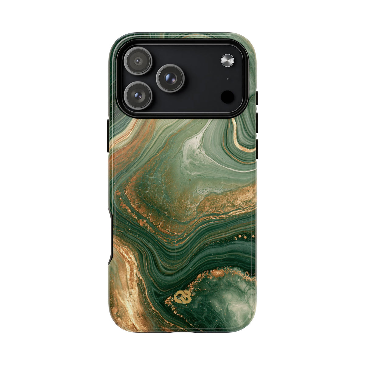 Jade Suminagashi · Tough 2.0 Magnetic Phone Case for iPhone · Green