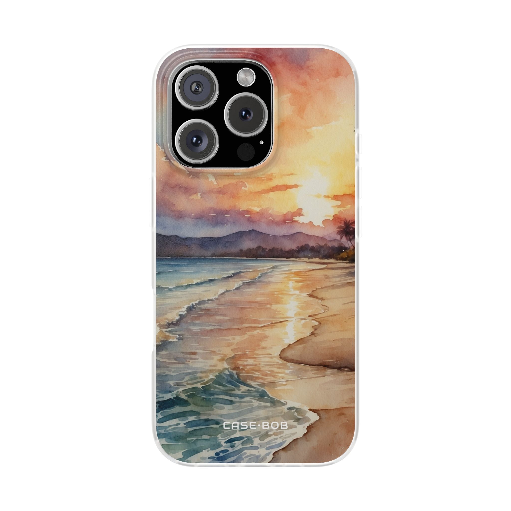 Sunset Reflection iPhone 16 Pro Case - Soft