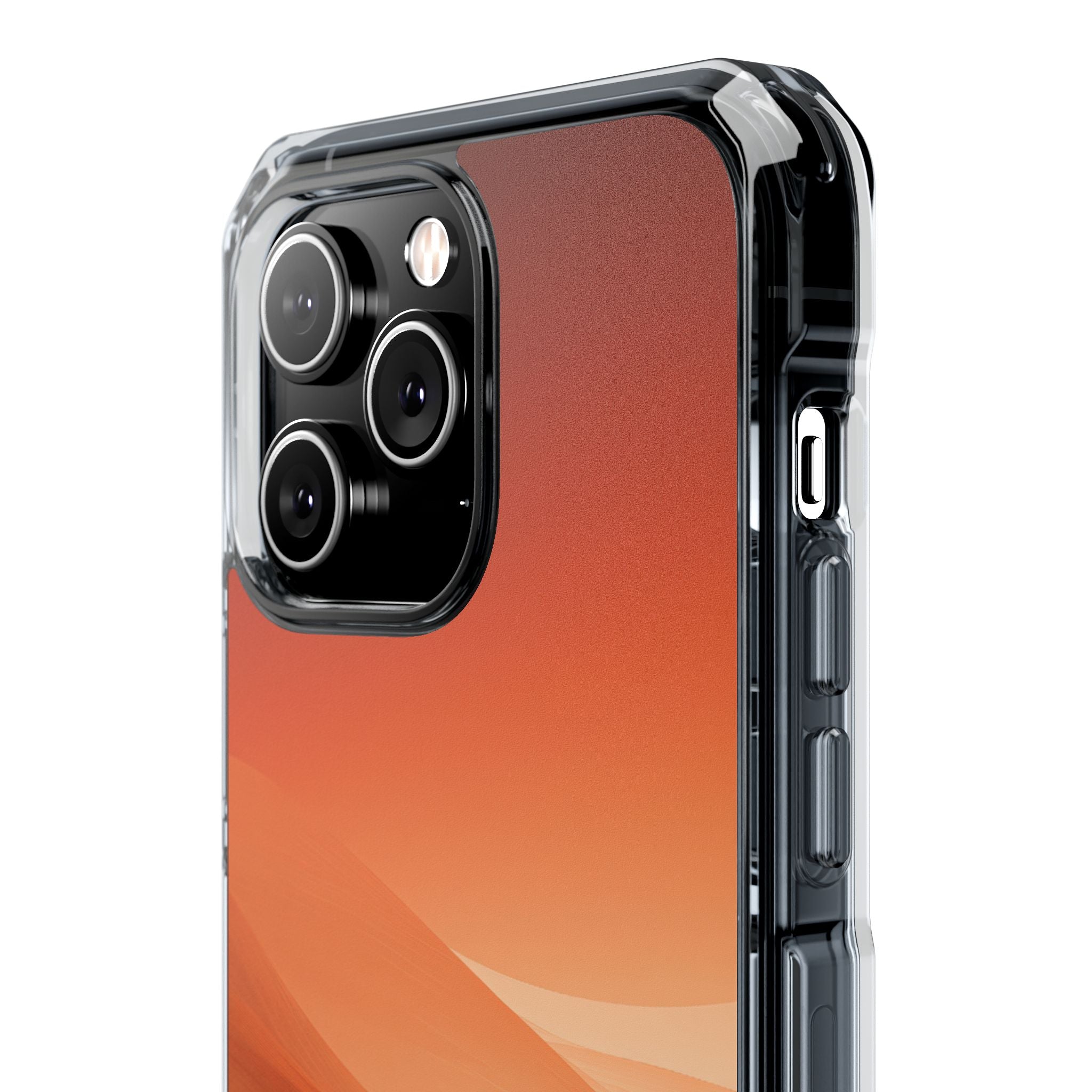 Orange Impact MagSafe Phone Case for iPhone - Crimson Dune Gradient