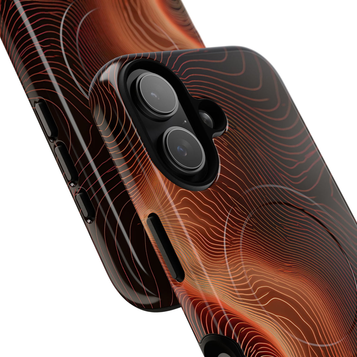 Caldera Ridge · Tough 2.0 Magnetic Phone Case for iPhone · Orange