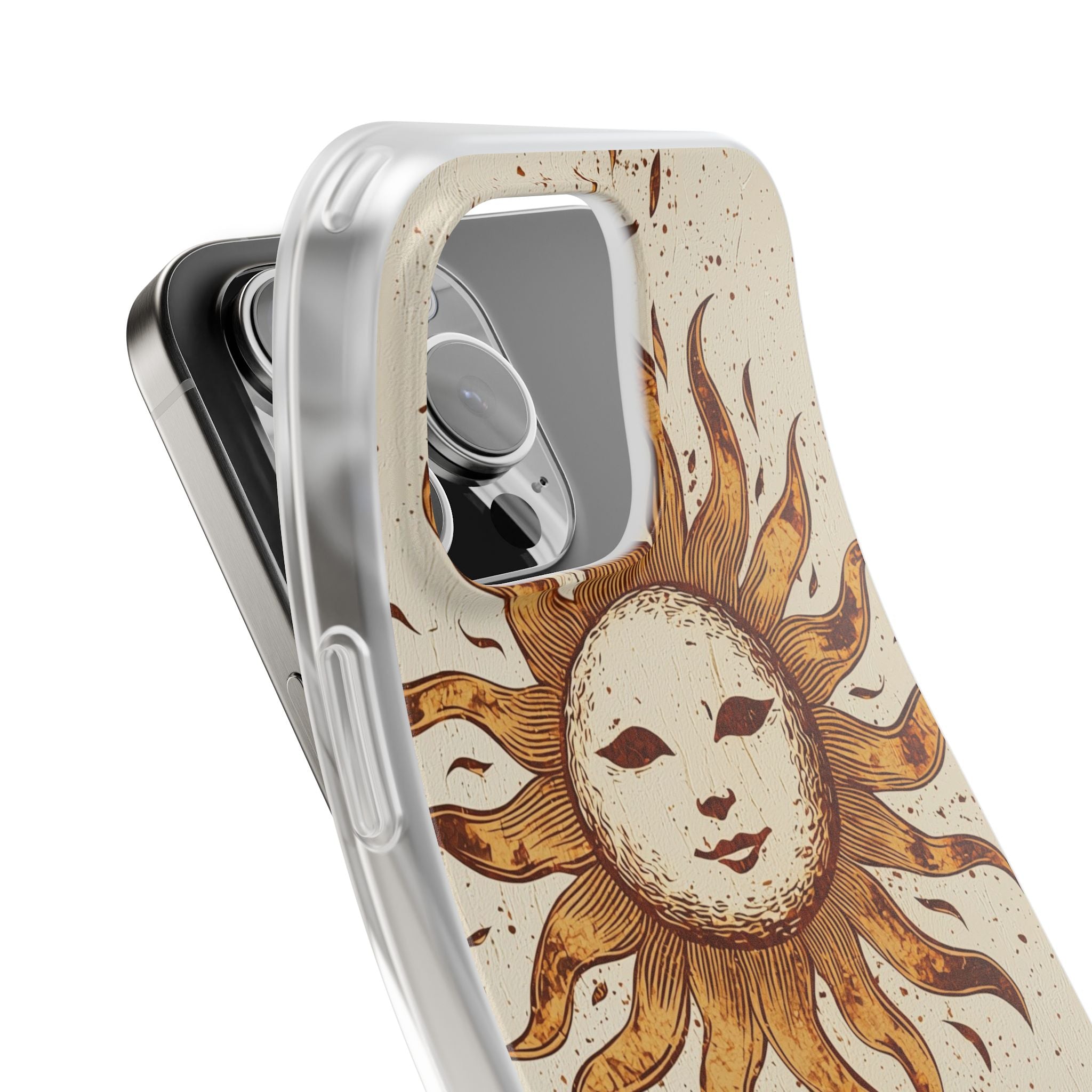 Rustic Solar Mask · Soft Mobilskal för iPhone