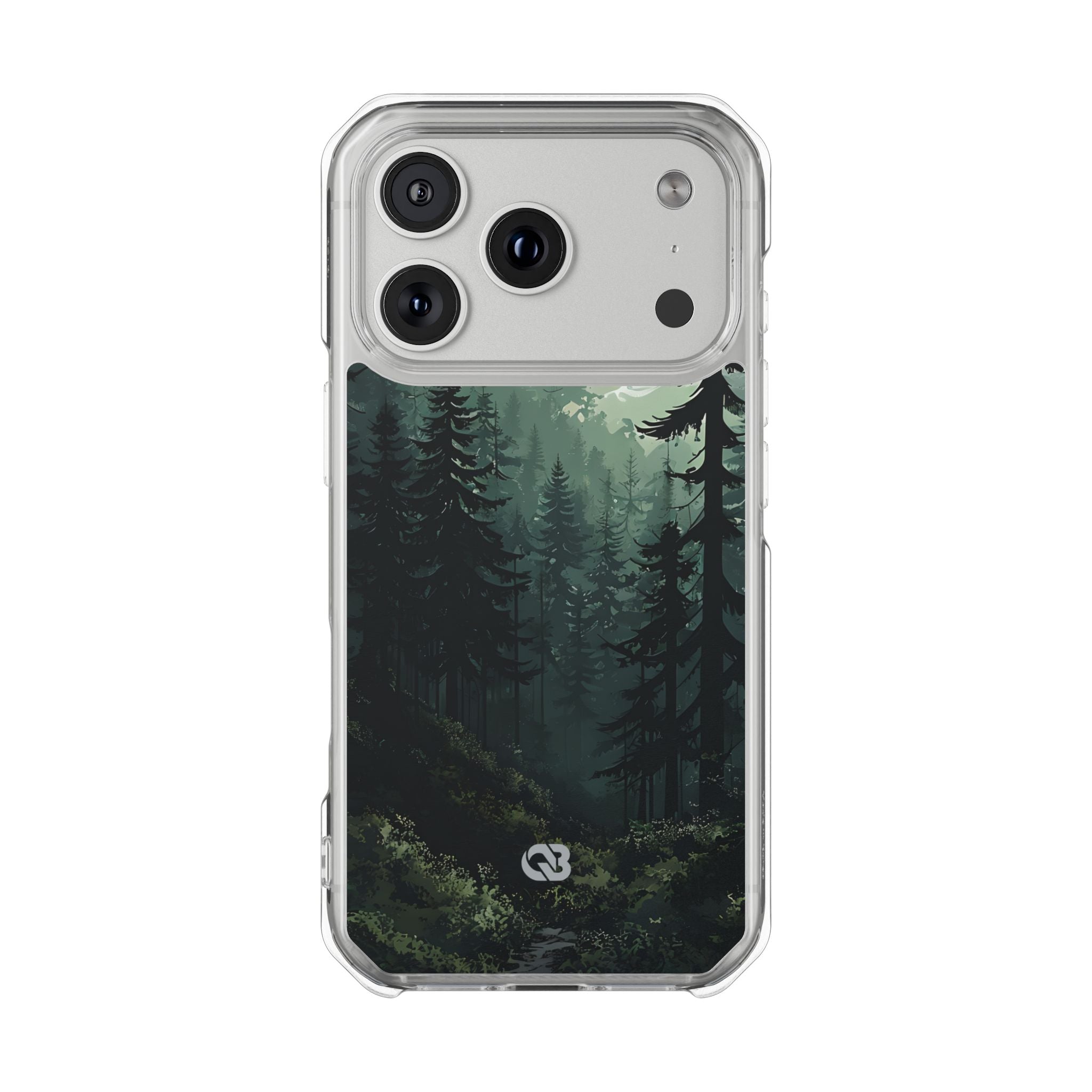 Misty Pine Shadow · Impact Phone Case for iPhone · Magsafe