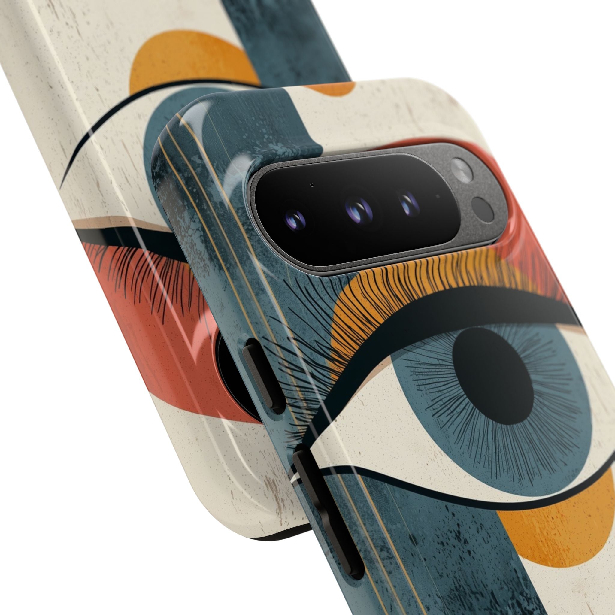 Distressed Azure Ocular · Tough Phone Case for Google Pixel