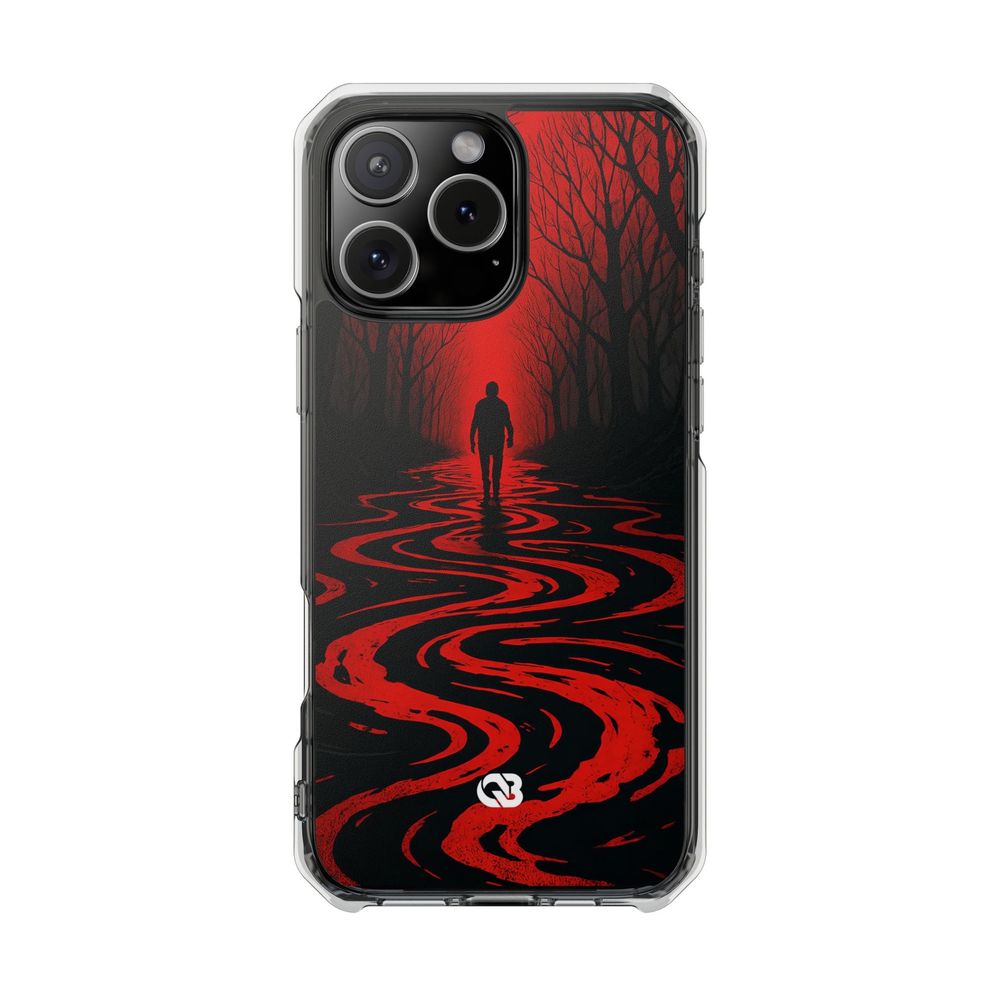 Crimson Shadow Path · Impact Phone Case for iPhone · Magsafe