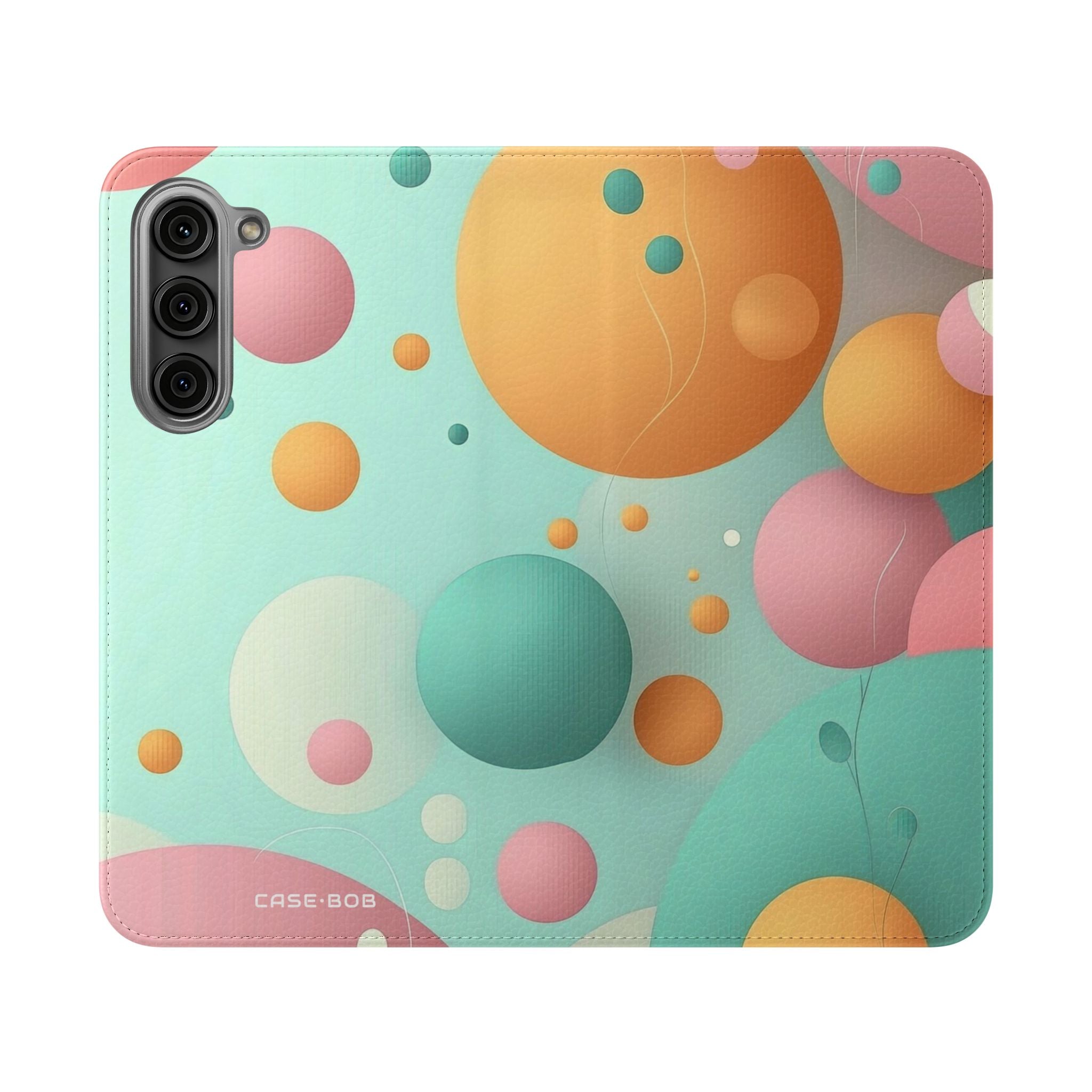 Pastel Circles Flow - Samsung S23+ Case - Wallet