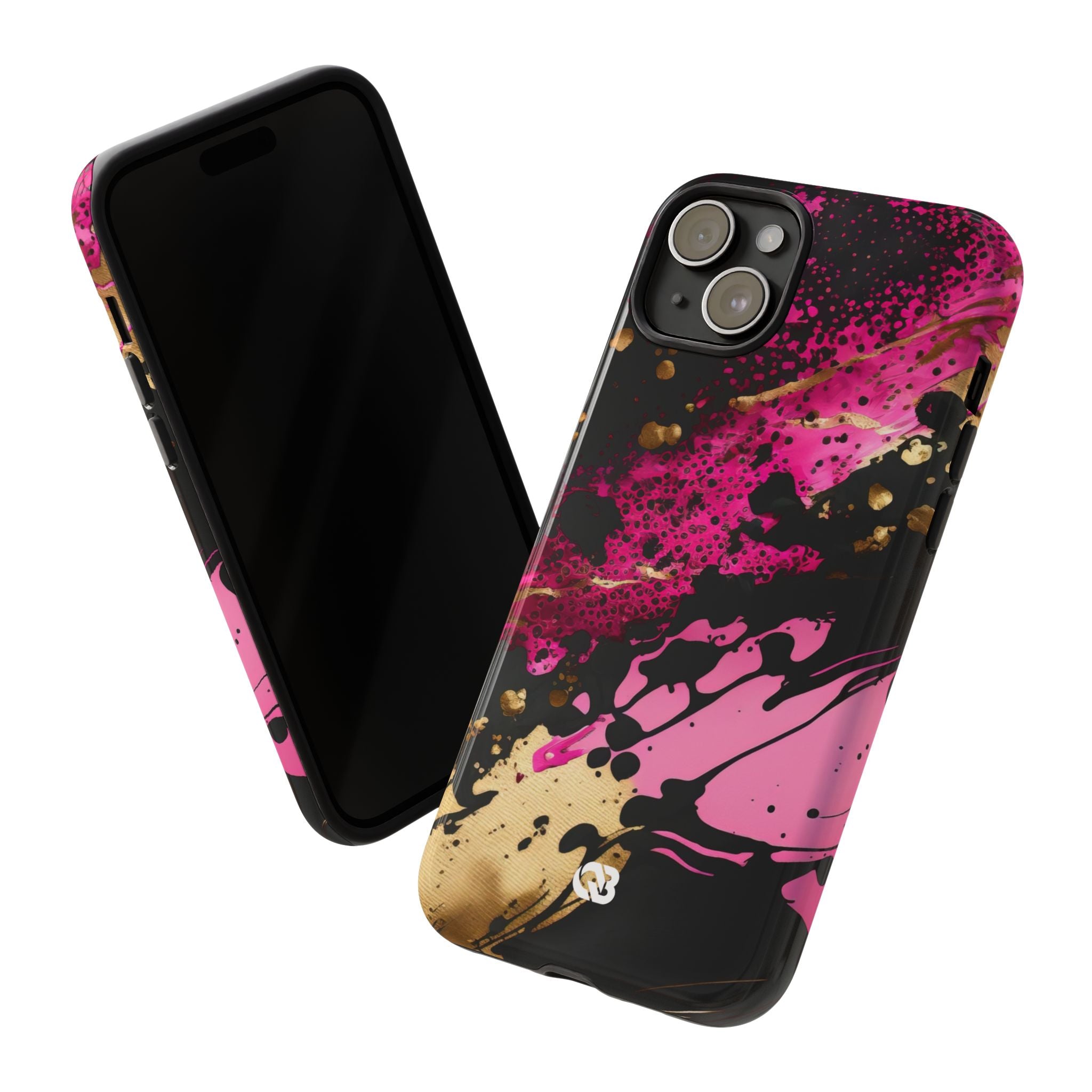 Magenta Liquid Gold · Tough Fundas para teléfono para iPhone