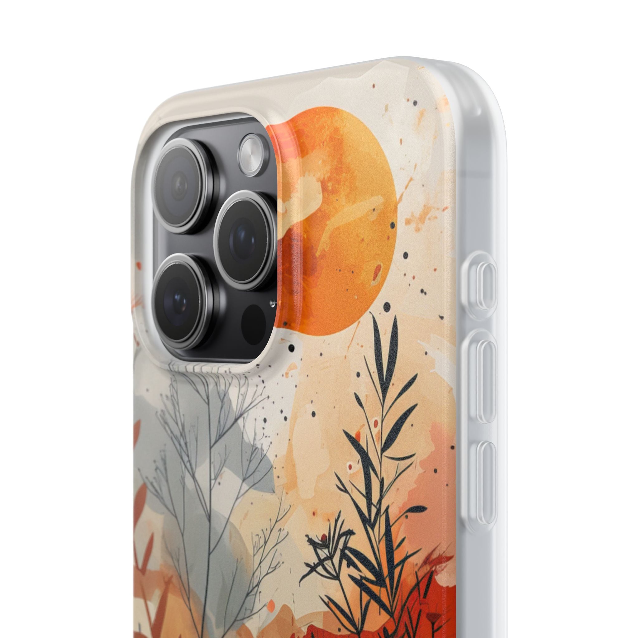 Oranje Solstice iPhone 15 Pro Max Case - Soft