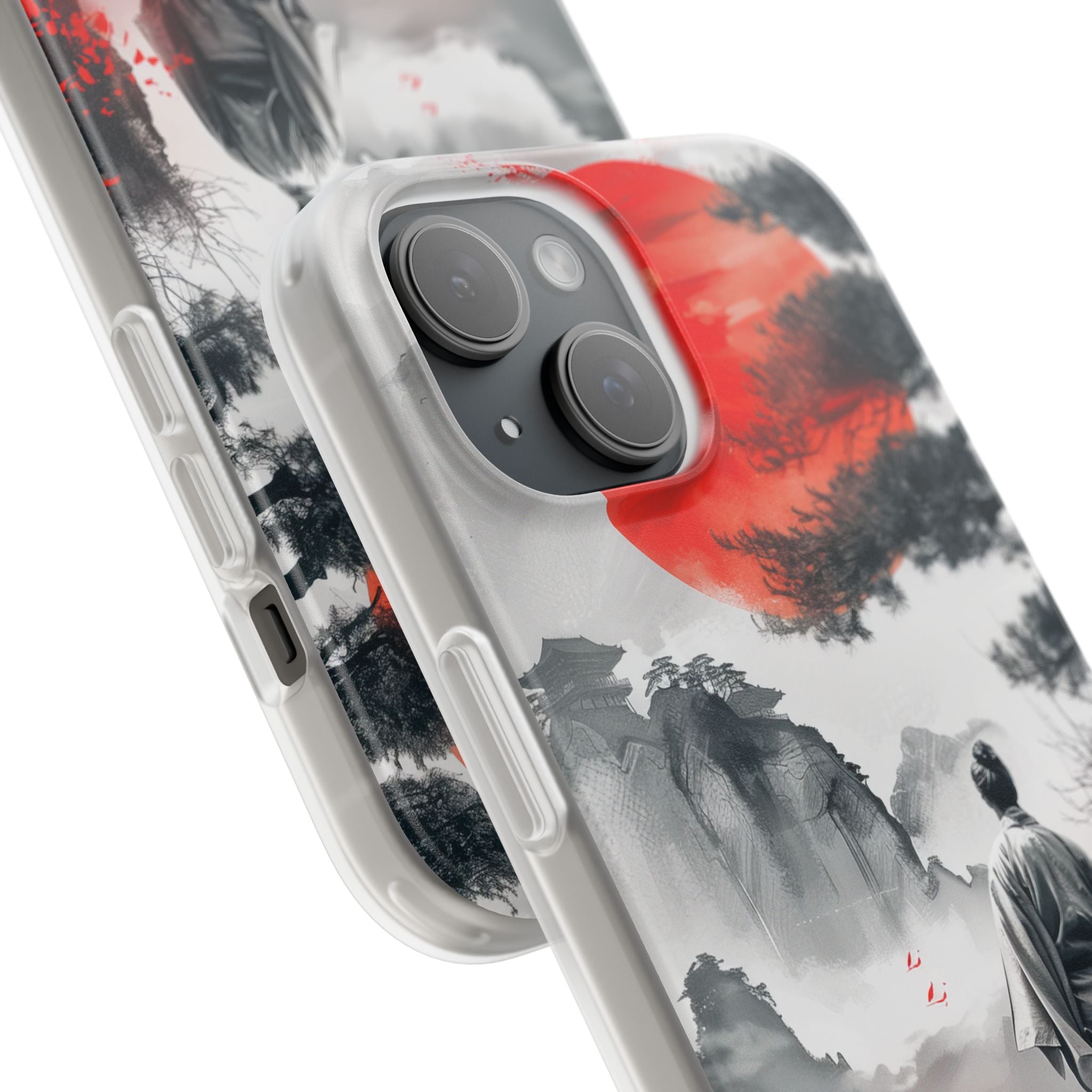 Sunlit Sentinel iPhone 15 hoesje - Soft