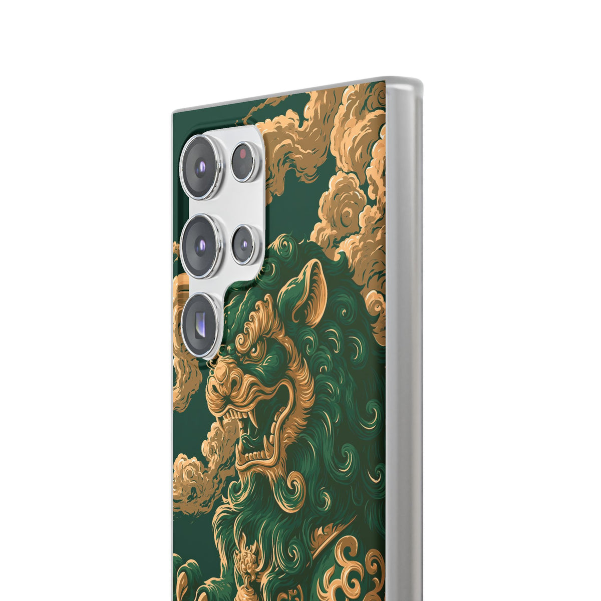Imperial Guardian Lion · Lite Phone Case for Samsung · Green