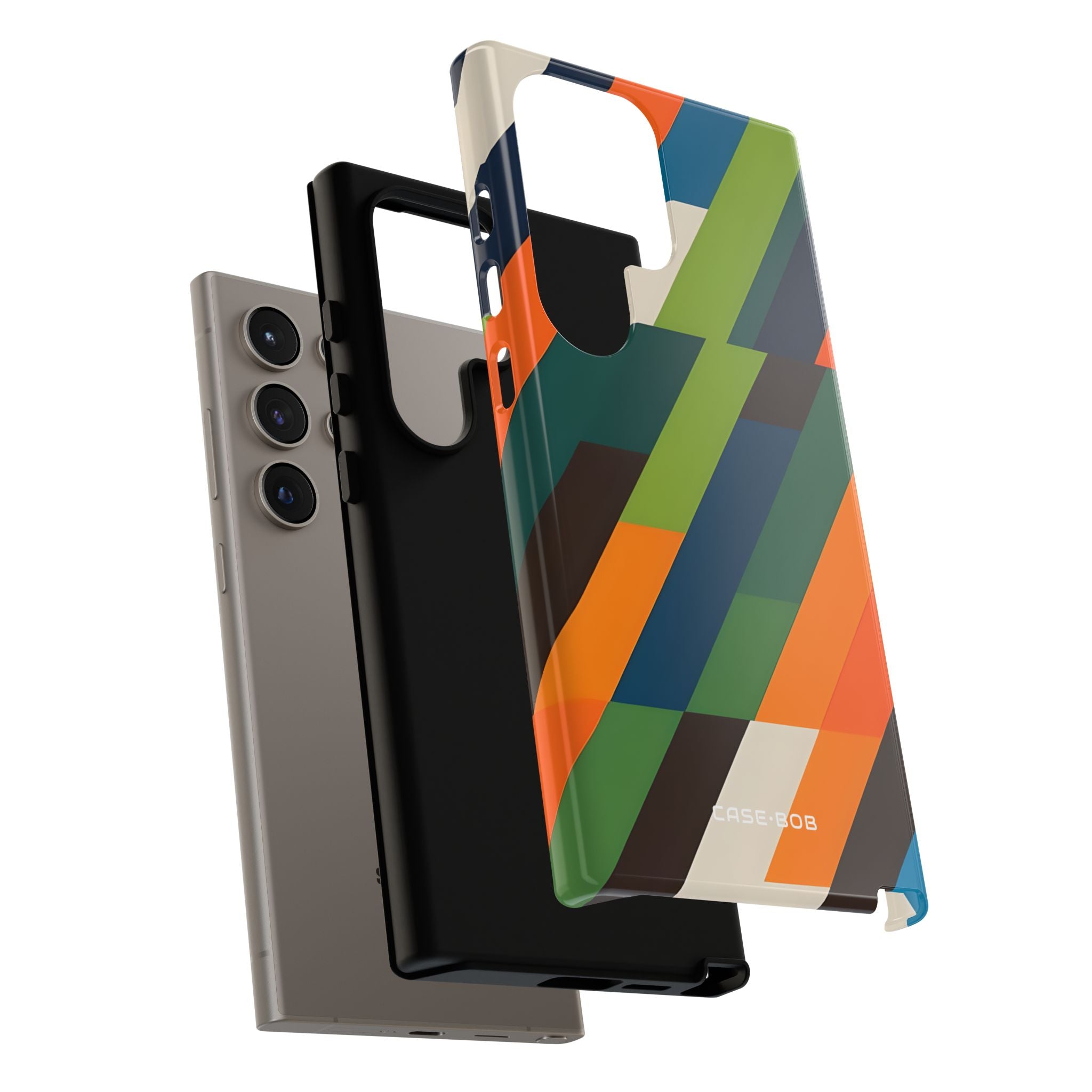 Diagonal Blaze Samsung S24 Ultra Case - Tough