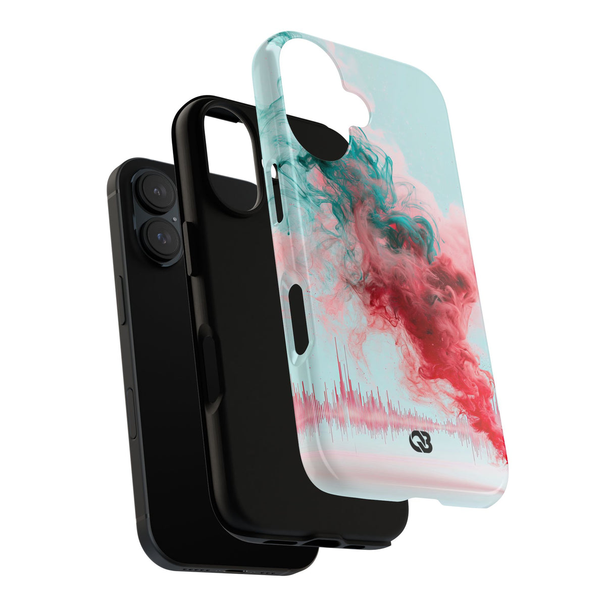 Sonic Bloom · Tough Phone Case for iPhone · Red