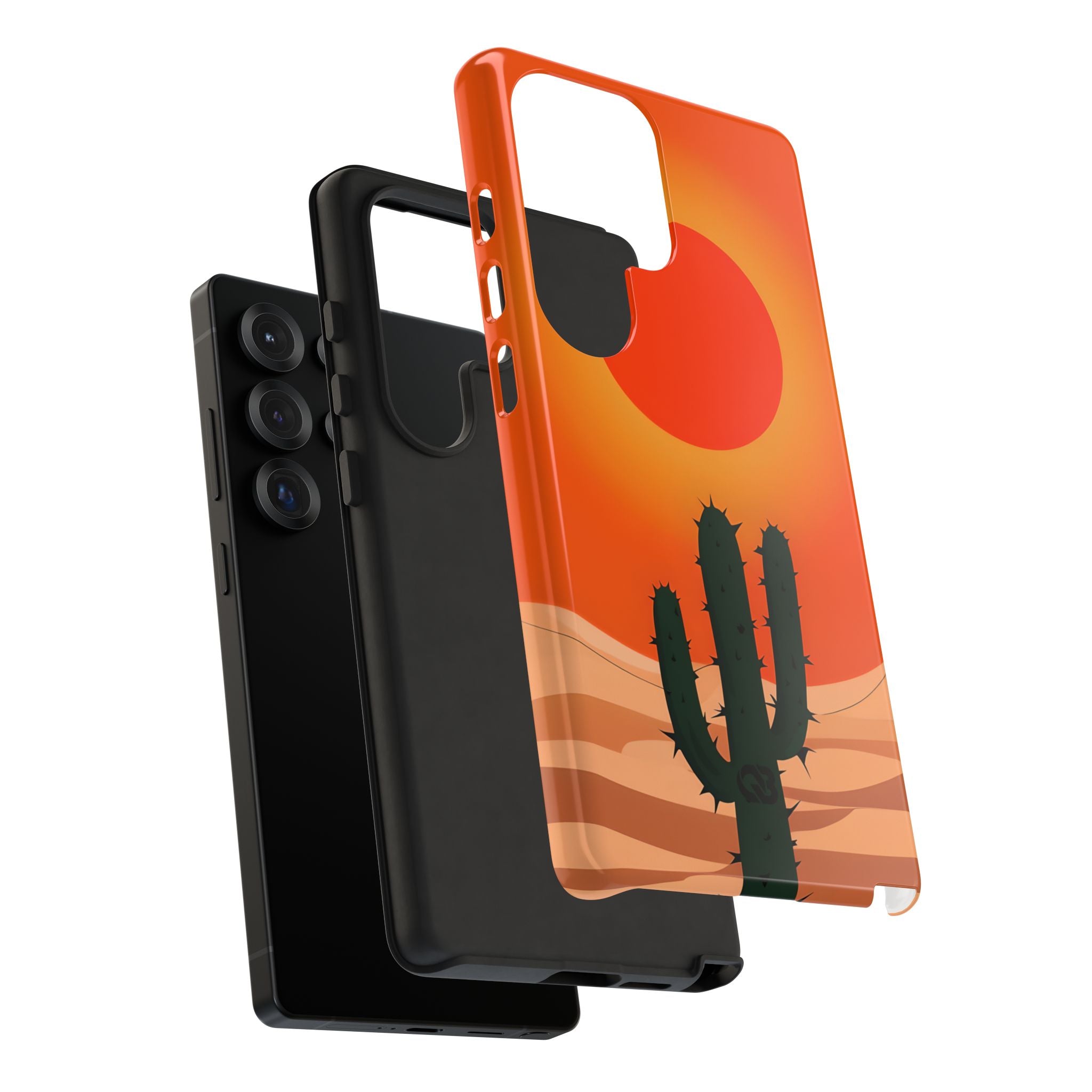 Scorched Saguaro Sunset · Tough Phone Case for Samsung
