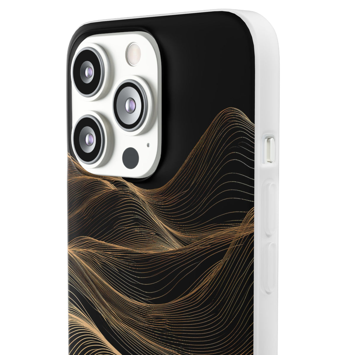Gilded Ridge · Lite Phone Case for iPhone · Black