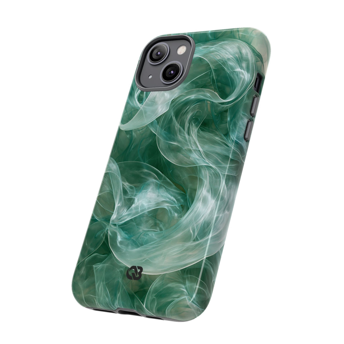 Translucent Aqua Flow · Tough Phone Case for iPhone · Teal