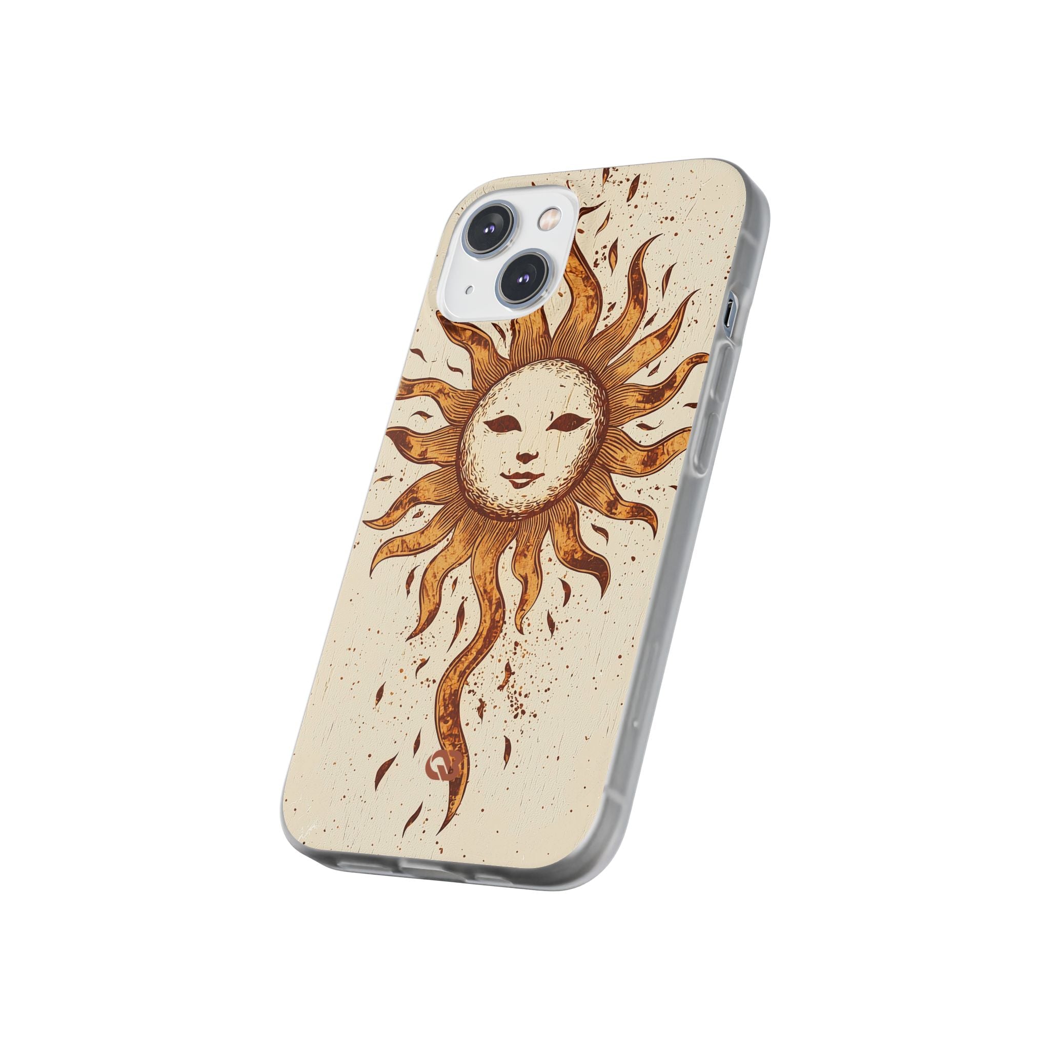 Rustic Solar Mask · Soft Mobilskal för iPhone