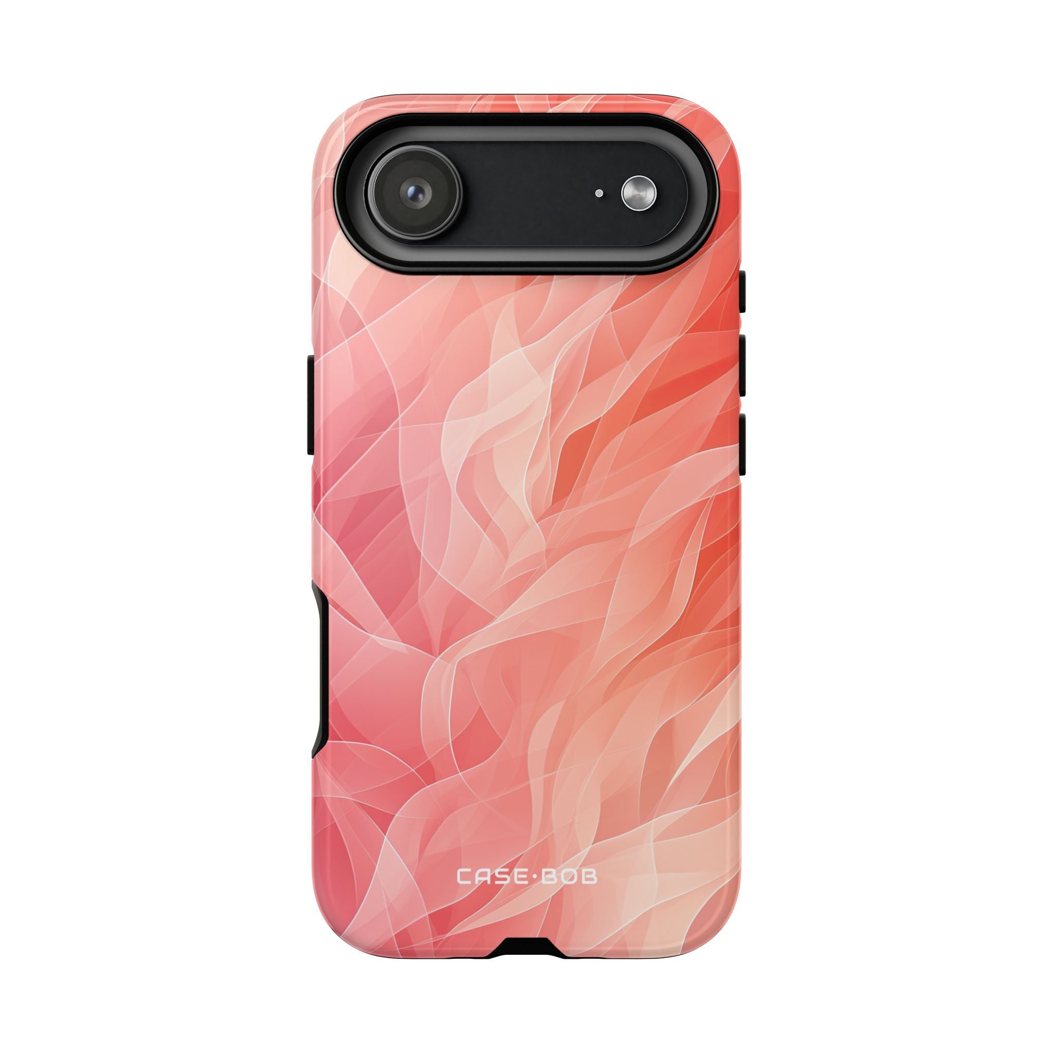 Peach Wave Drift iPhone 17 Air Case - Tough - CASE•BOB