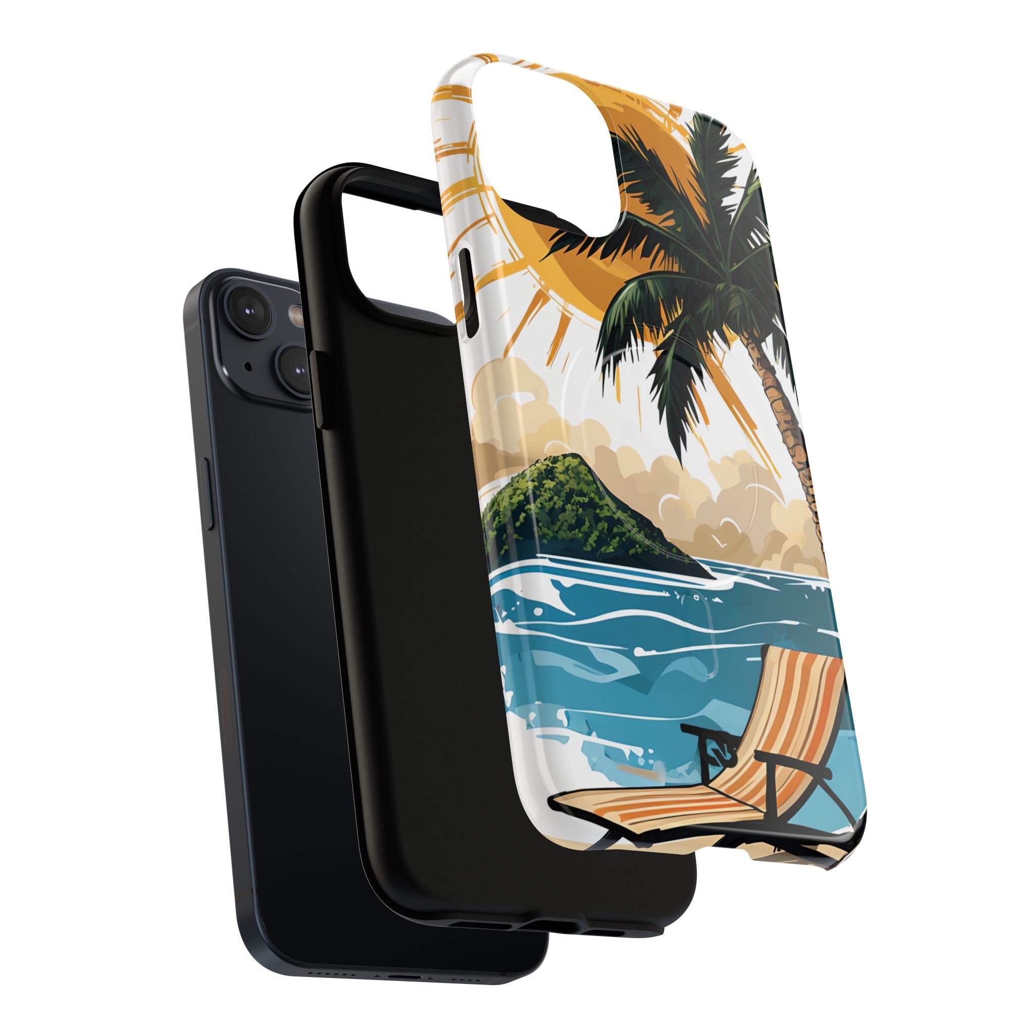 Radiant Coast Solitude · Tough+ etui na telefon dla iPhone · Magsafe