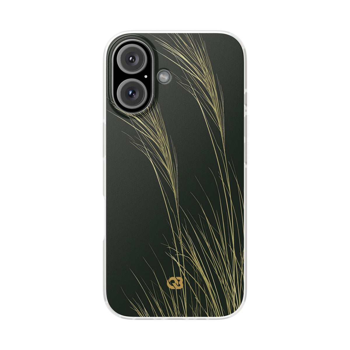 Golden Whispering Reeds · Lite Phone Case for iPhone · Green