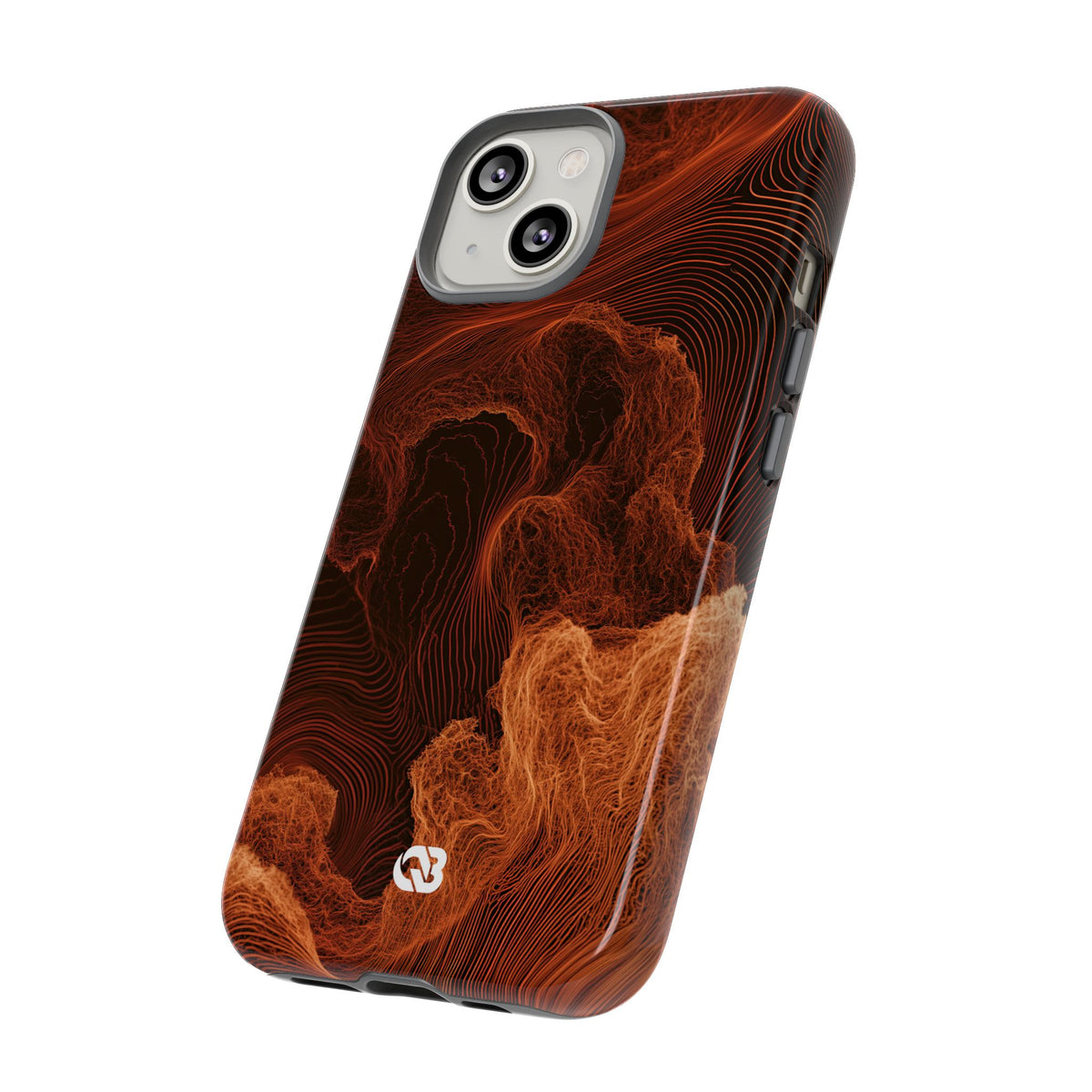 Amber Filament · Tough Phone Case for iPhone · Orange