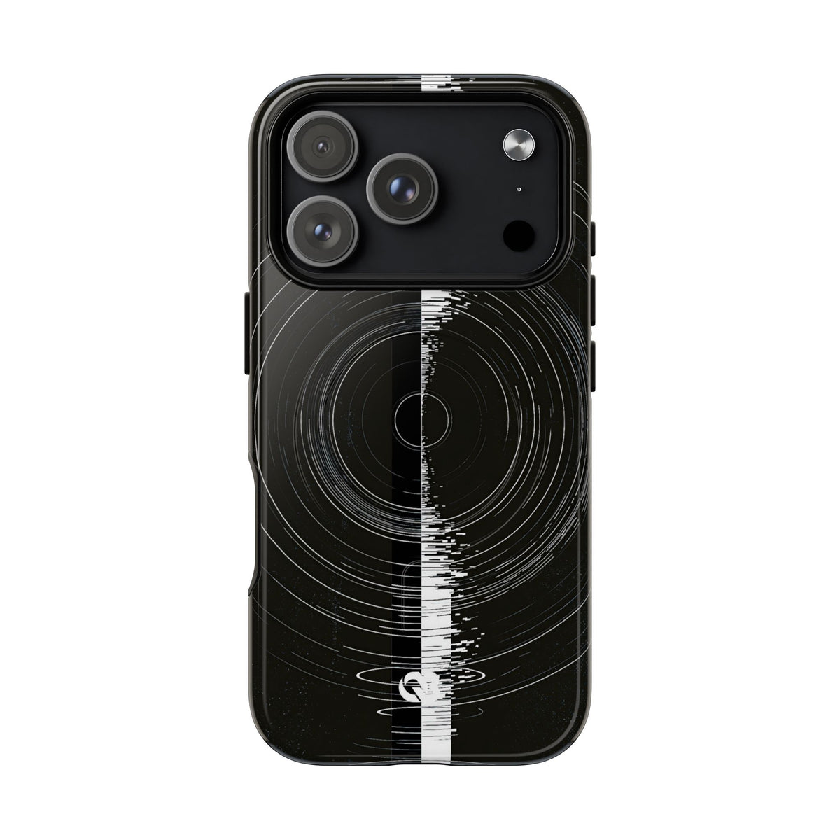 Black Tough 2.0 Magsafe Phone Case for iPhone - Obsidian Orbital Signal