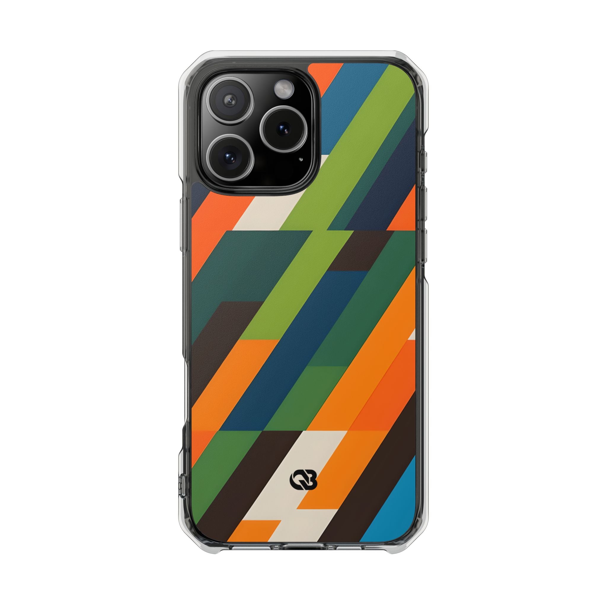 Angled Retro Mosaic · Impact Custodia per iPhone · Magsafe