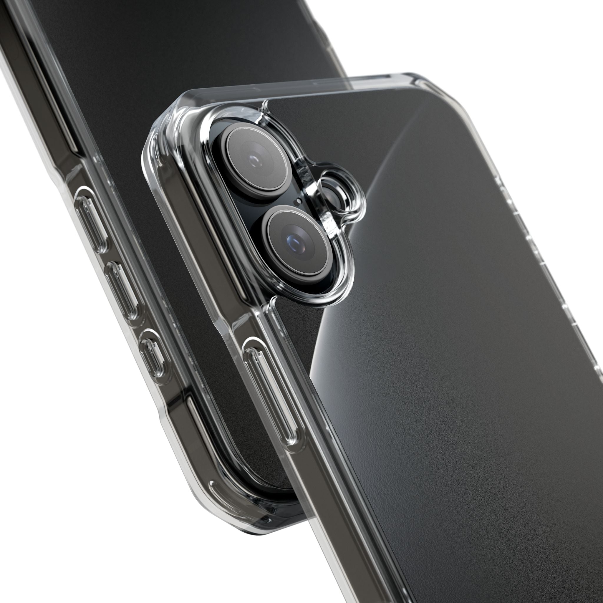 Black Impact MagSafe Phone Case for iPhone - Obsidian Lunar Arch