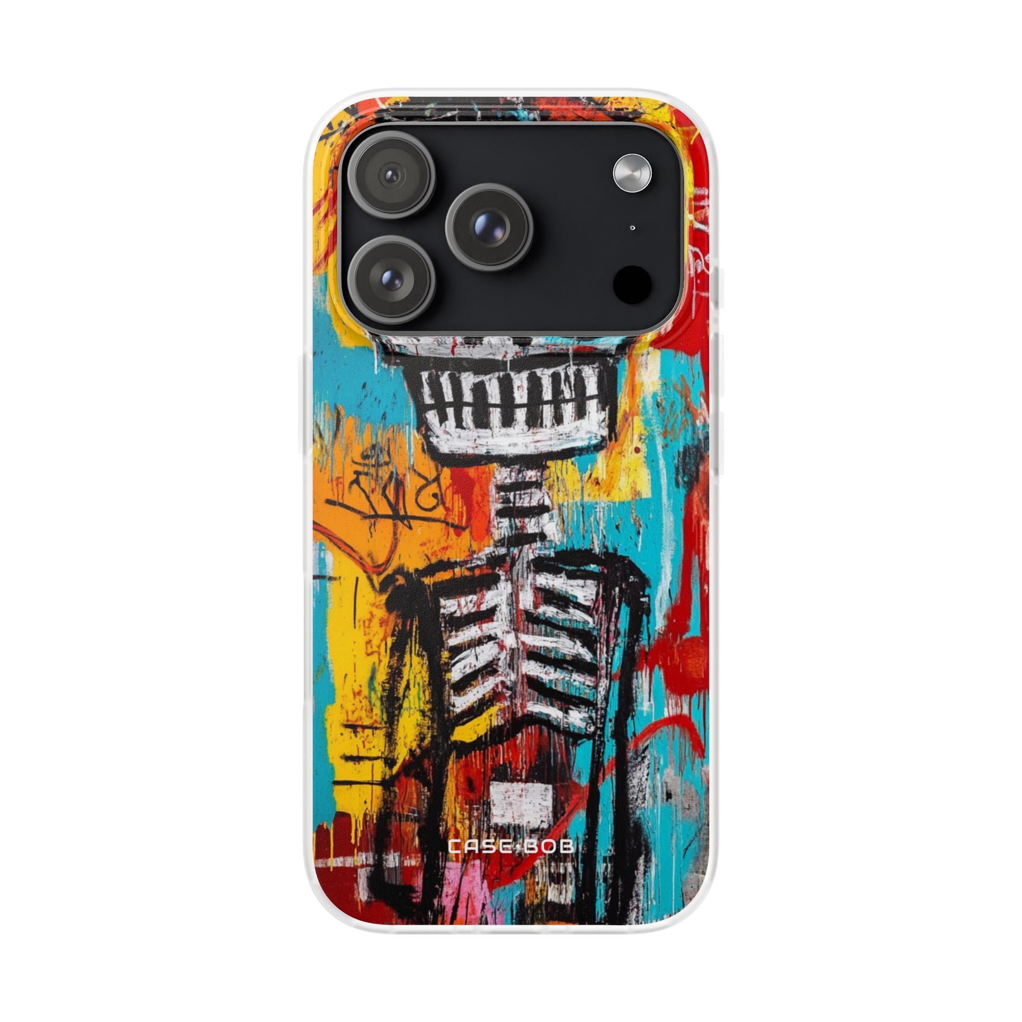 Skeleton Riot iPhone 17 Pro Case - Soft - CASE•BOB