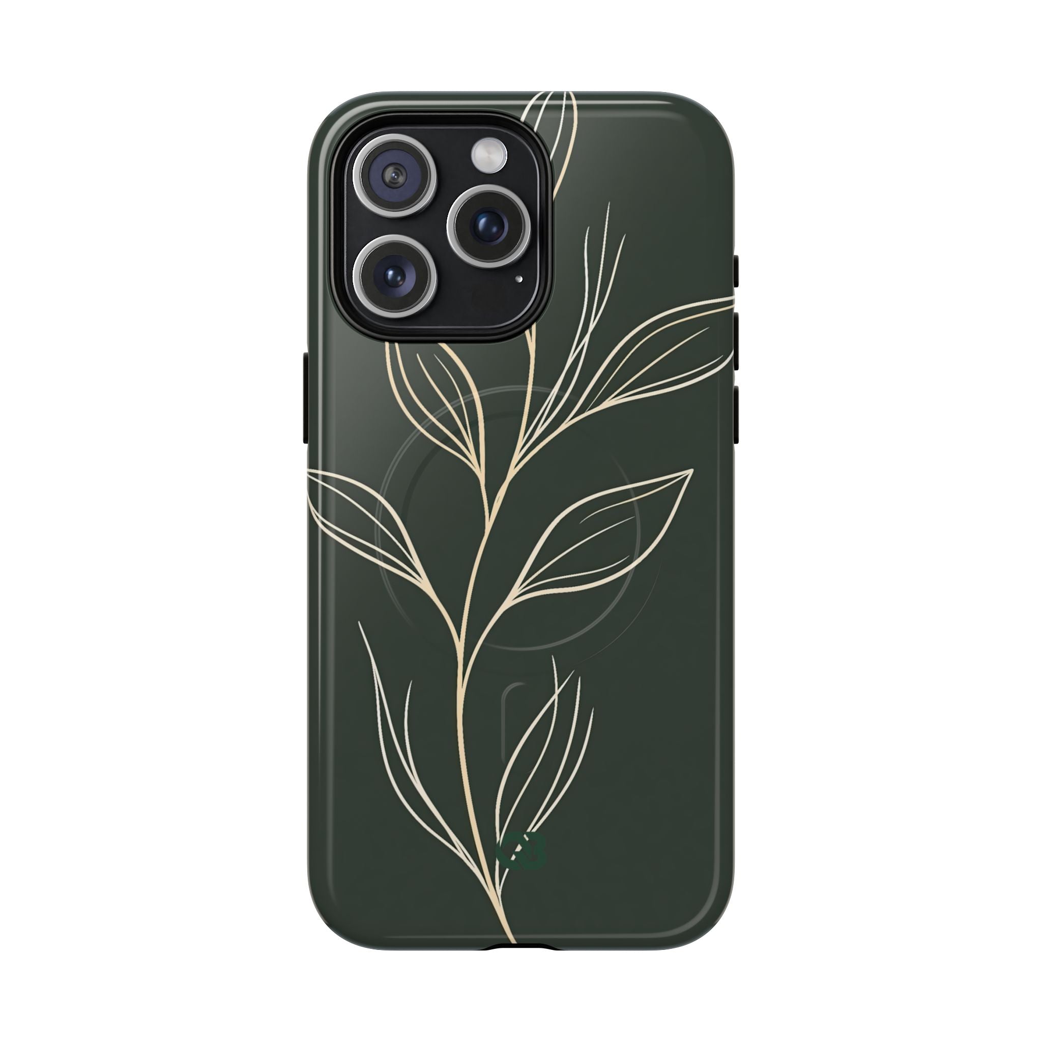 Green Tough 2.0 Magsafe Phone Case for iPhone - Deep Moss Willow