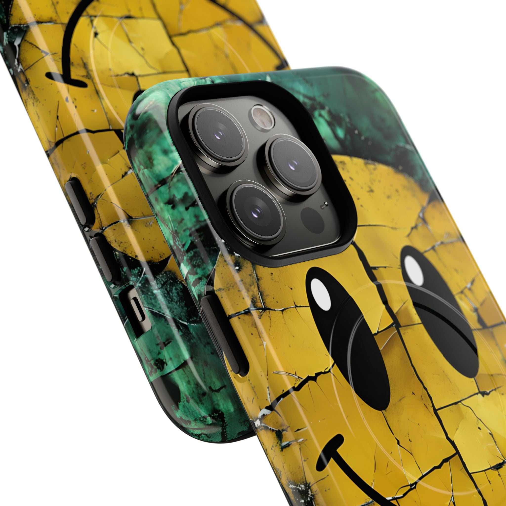 Fractured Yellow Grin · Tough+ Magsafe