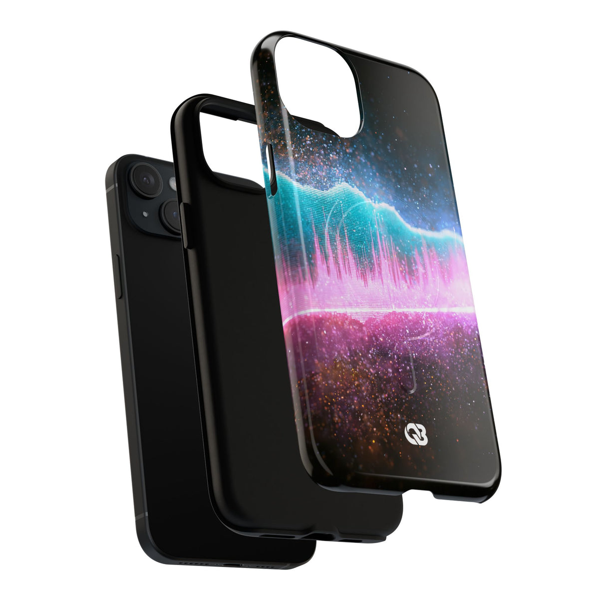 Digital Frequency · Tough 2.0 Magnetic Phone Case for iPhone · Pink