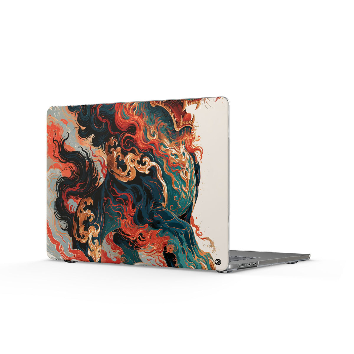 Imperial Shishi · Clear Hard Case for MacBook · Teal