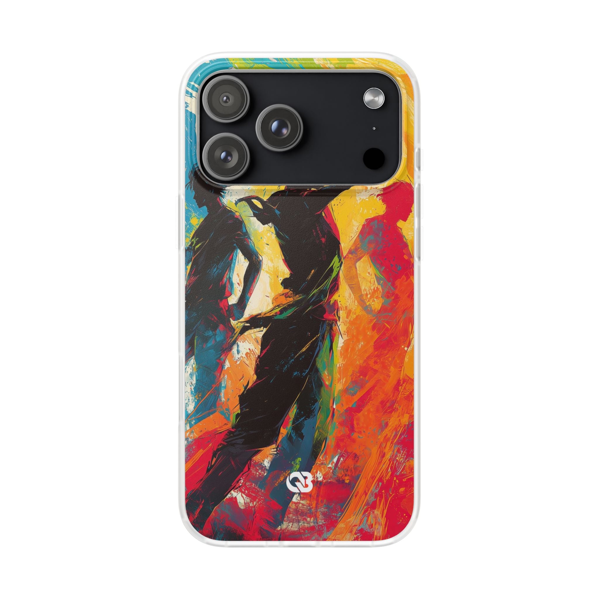 Electric Motion Blur · Soft Phone Case for iPhone