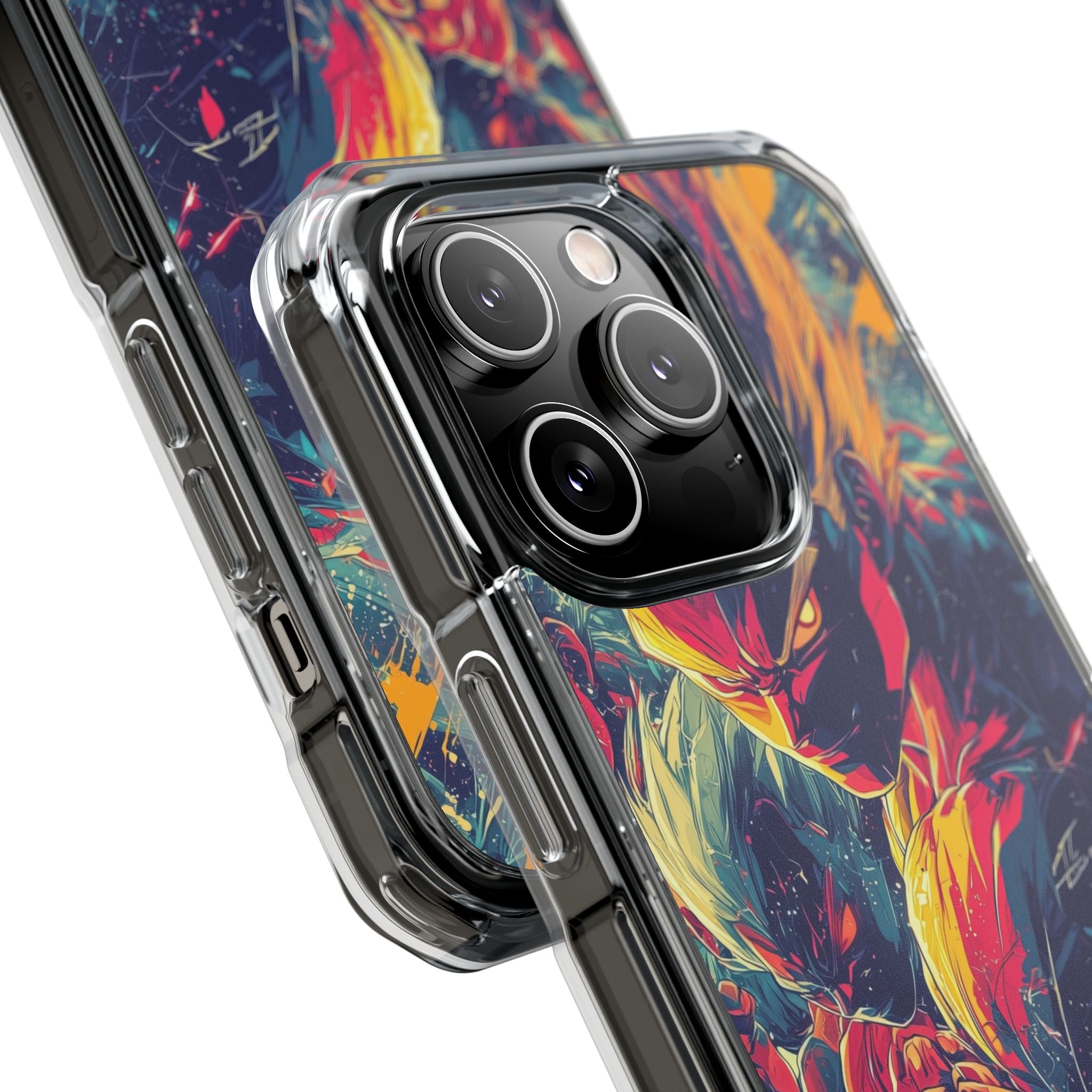 Yellow Fury iPhone 14 Pro Case - Impact