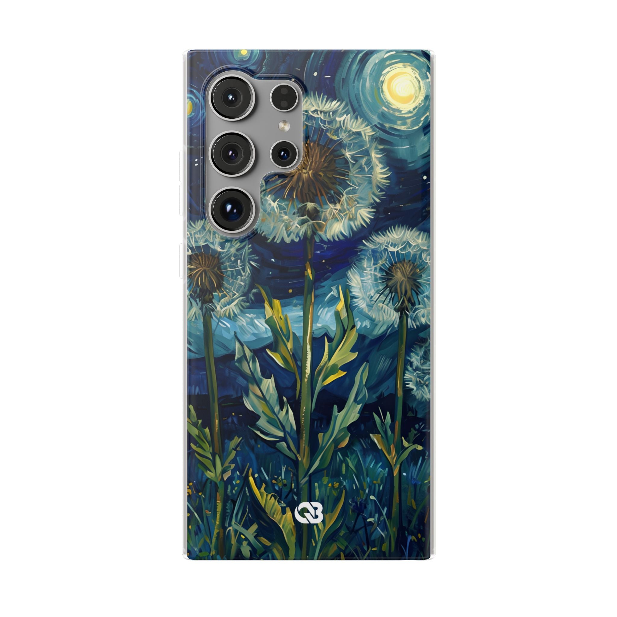 Starry Dandelion Swirl · Soft Phone Case for Samsung