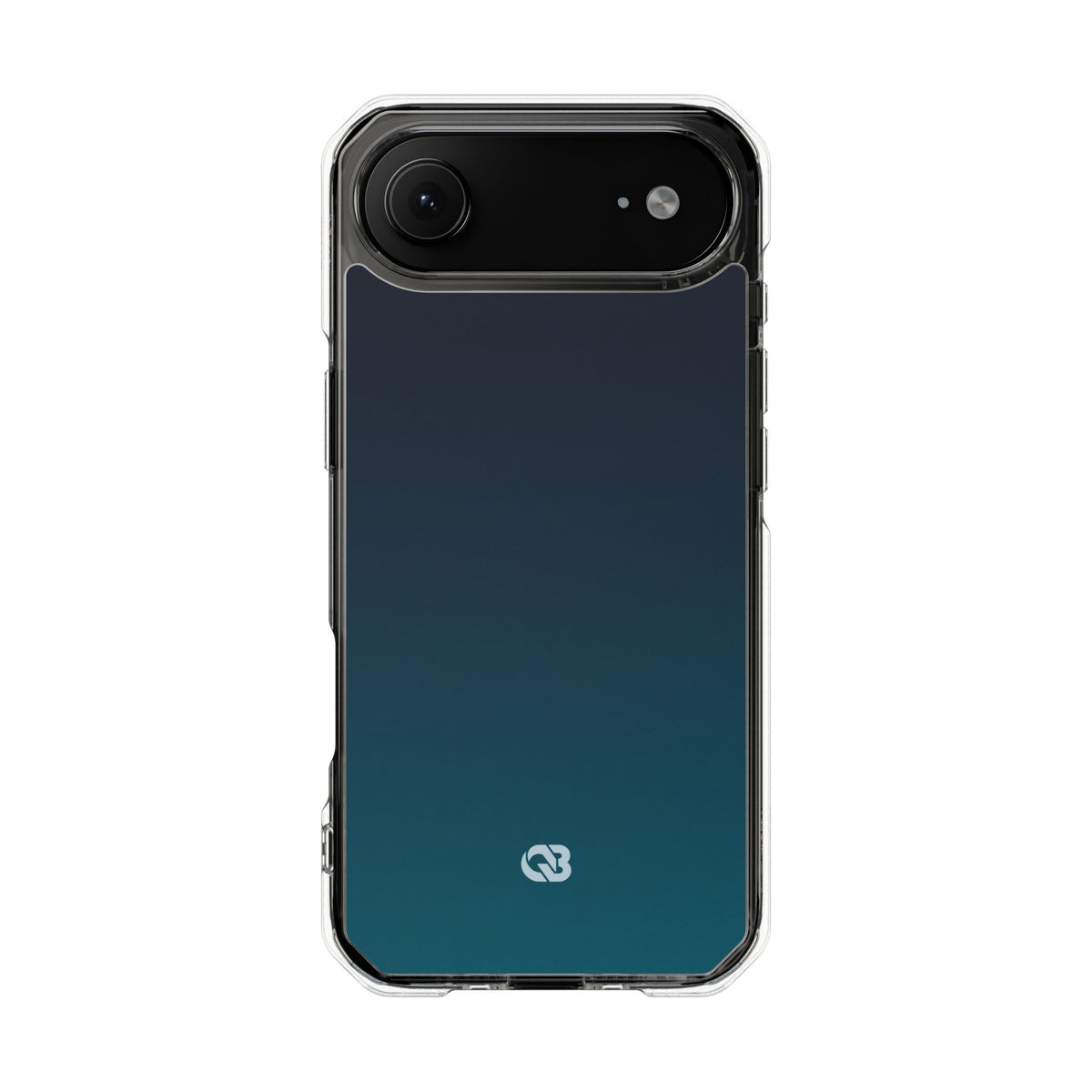 Teal Impact MagSafe Phone Case for iPhone - Abyss Teal Haze