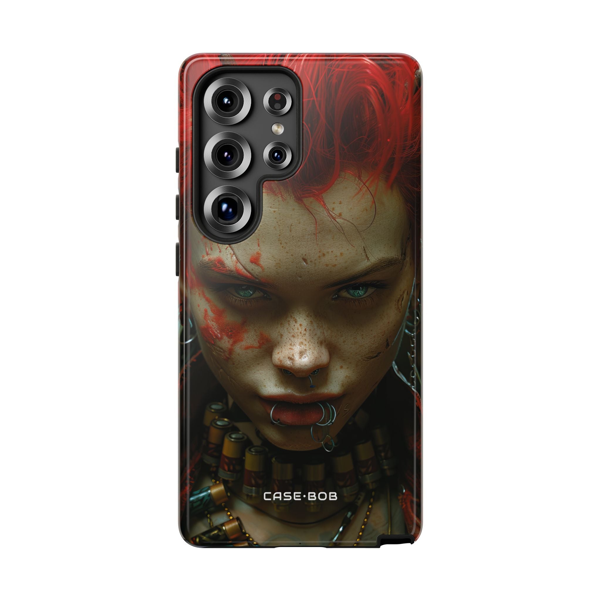 Rød Spike Gaze Samsung S25 Ultra Cover - Tough