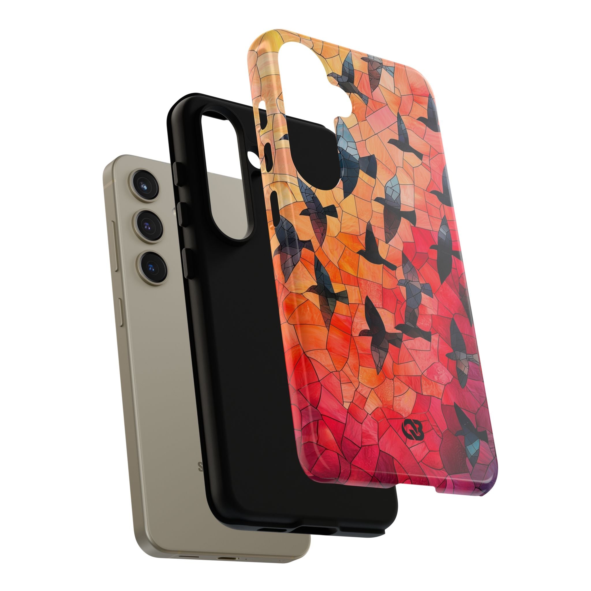 Ember Mosaic Wings · Tough Telefoncover for Samsung