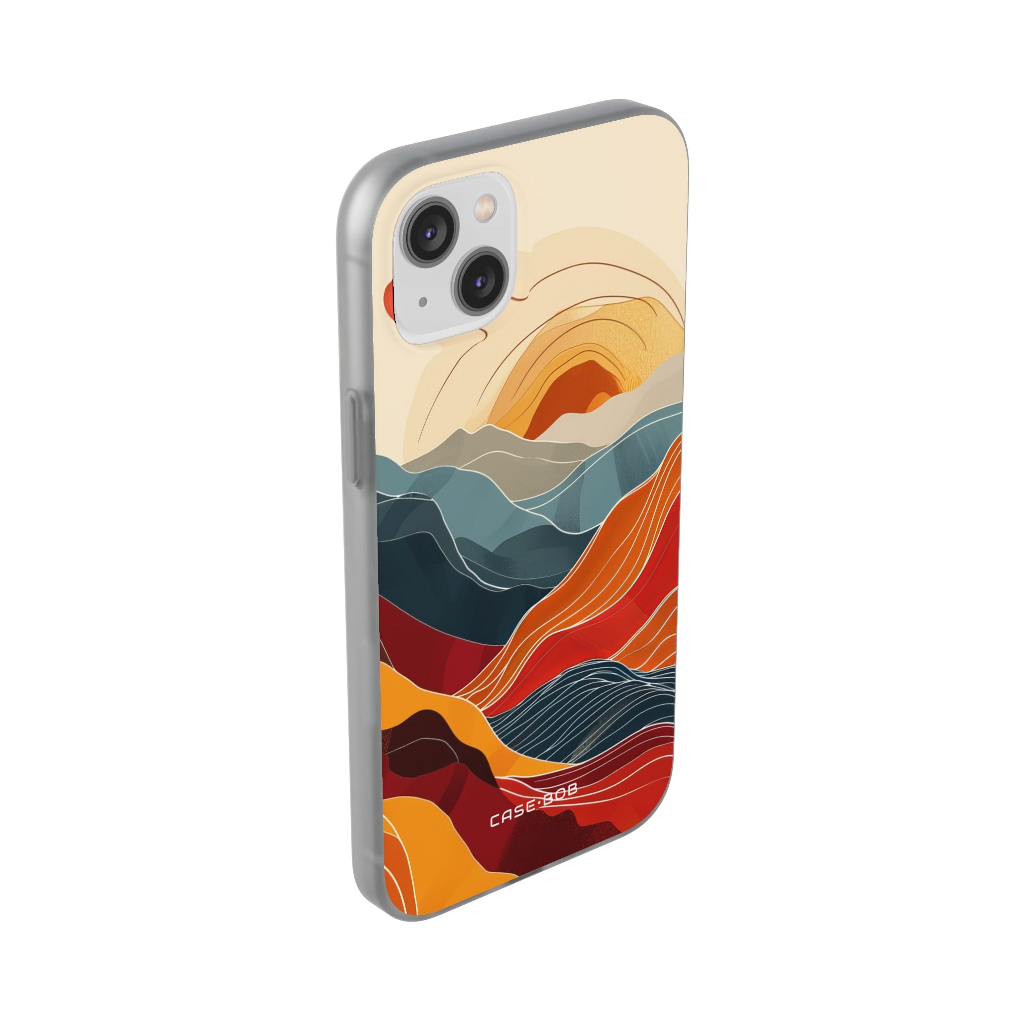 Sunlit Ridges iPhone 14 Plus Case - Soft