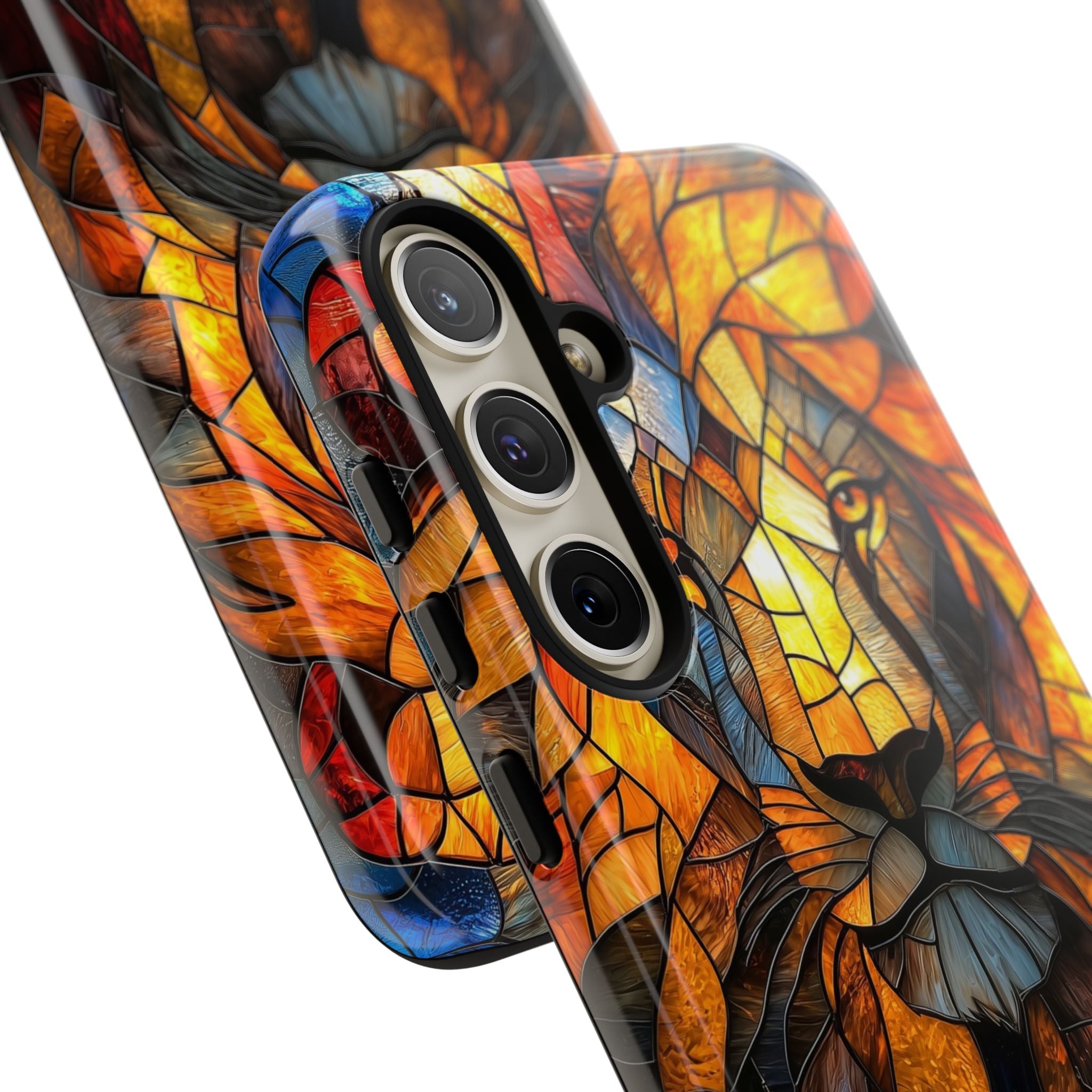 Amber Glass Lion · Tough Phone Case for Samsung