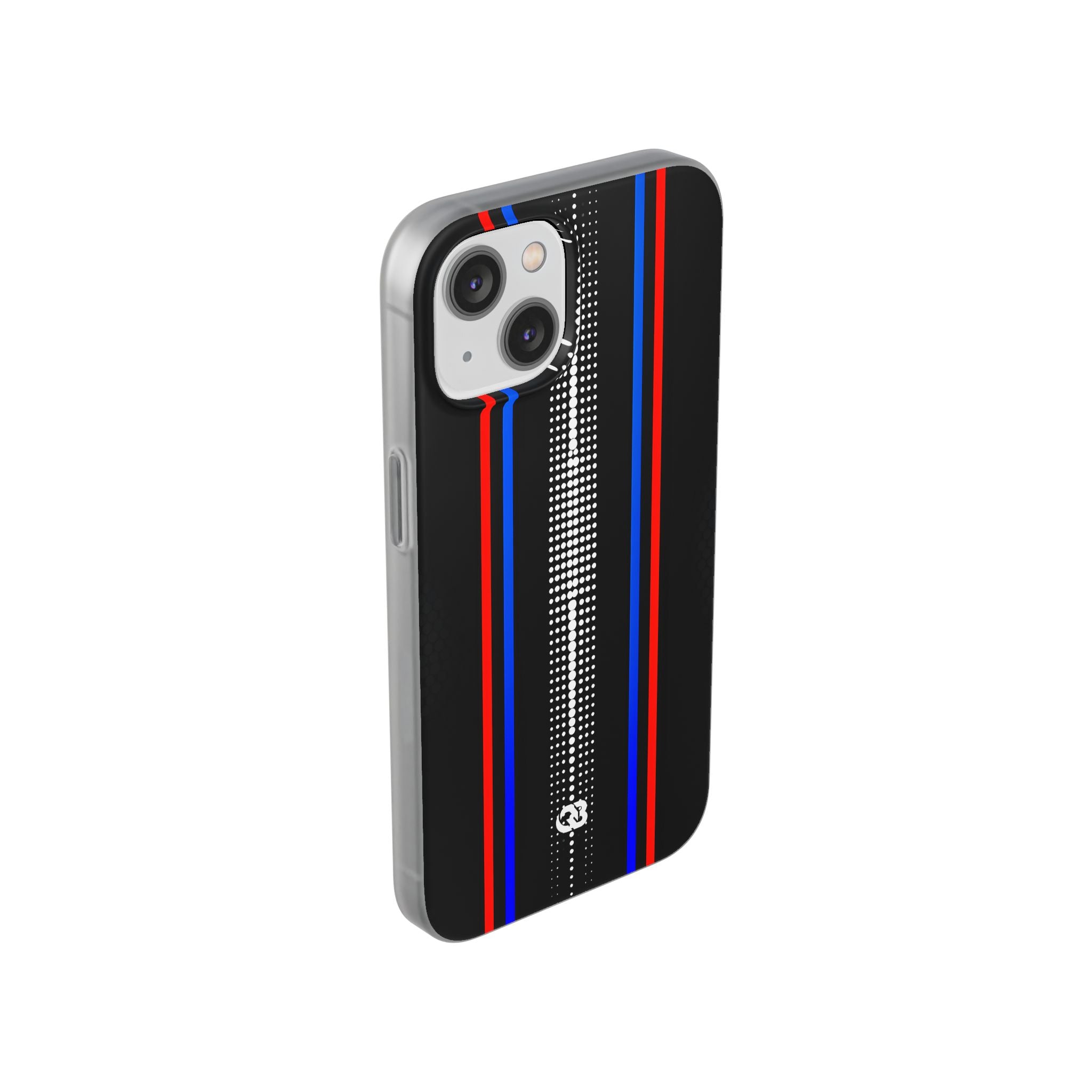 Electric Pulse Grid · Soft Phone Case for iPhone