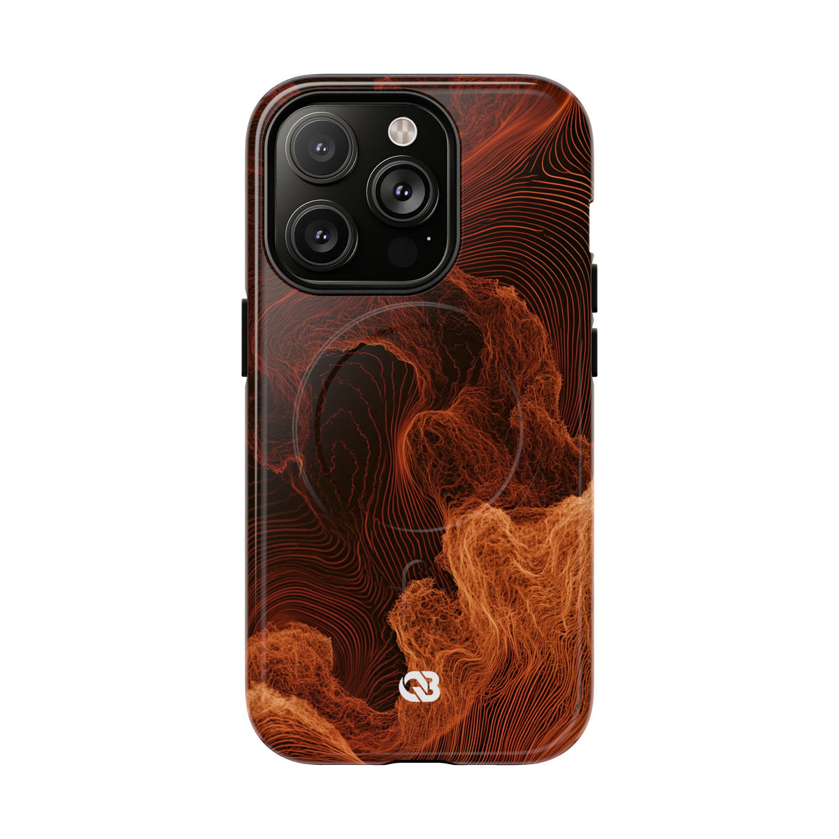 Amber Filament · Tough 2.0 Magnetic Phone Case for iPhone · Orange