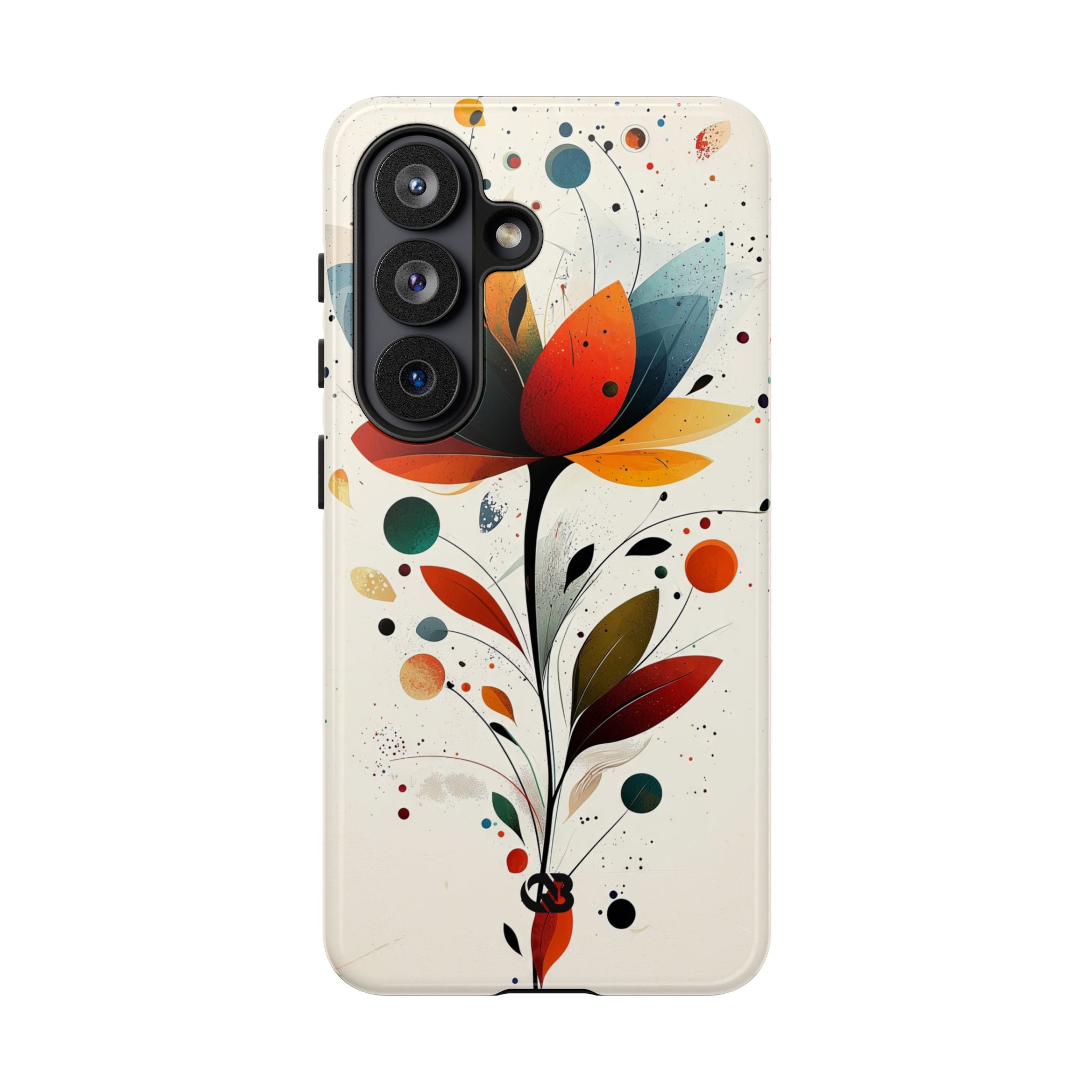 Burnt Petal Abstract · Tough Phone Case for Samsung