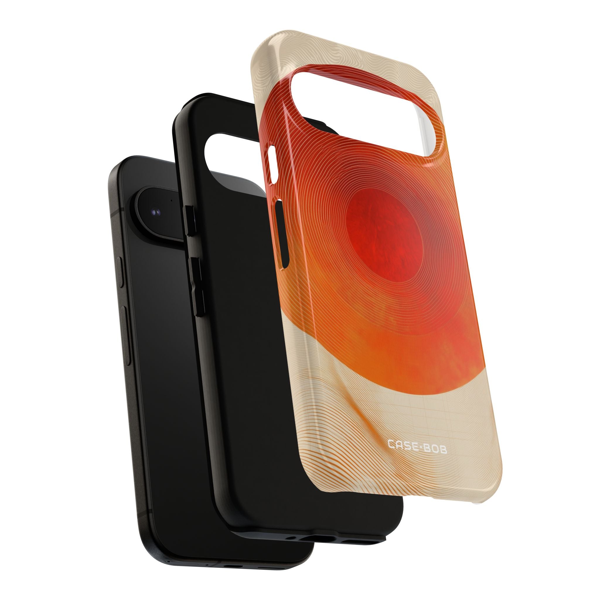 Sunburst Swirl Google Pixel 9 Case - Tough