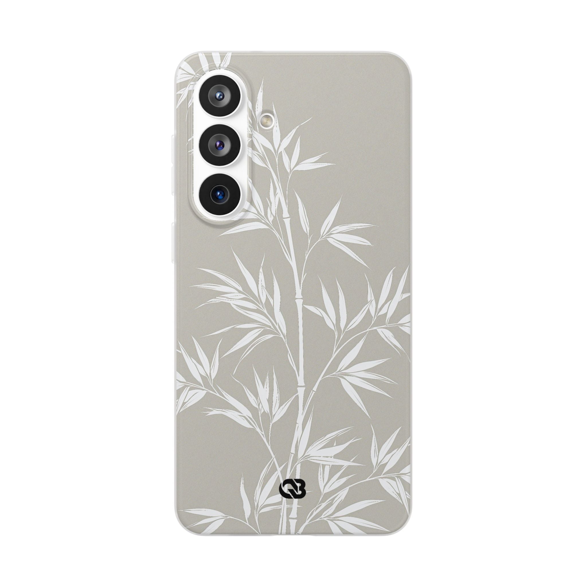 Beige Lite Phone Case for Samsung - Sandstone Bamboo Stalks