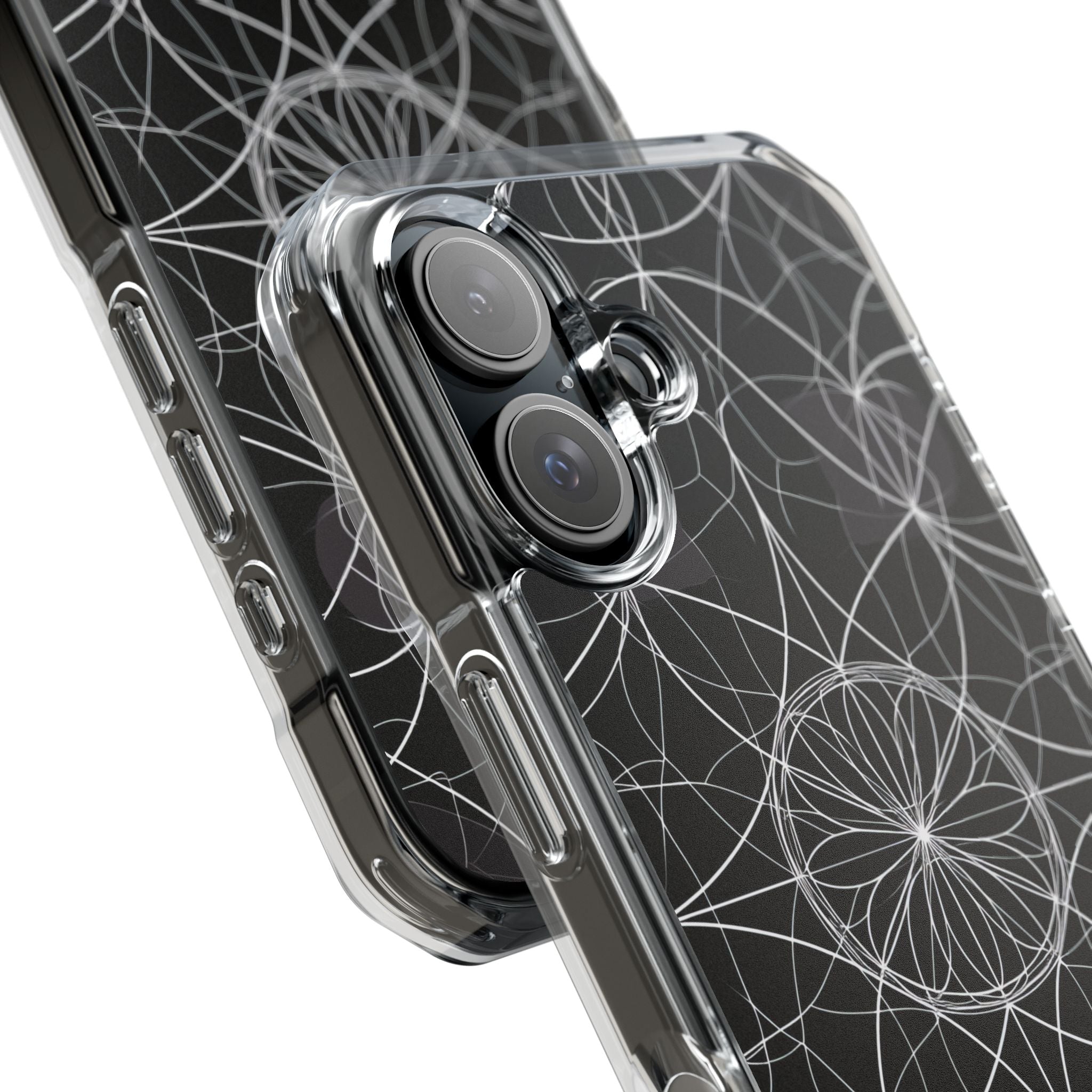 Radiant Petal Orbit iPhone 16 Case - Impact
