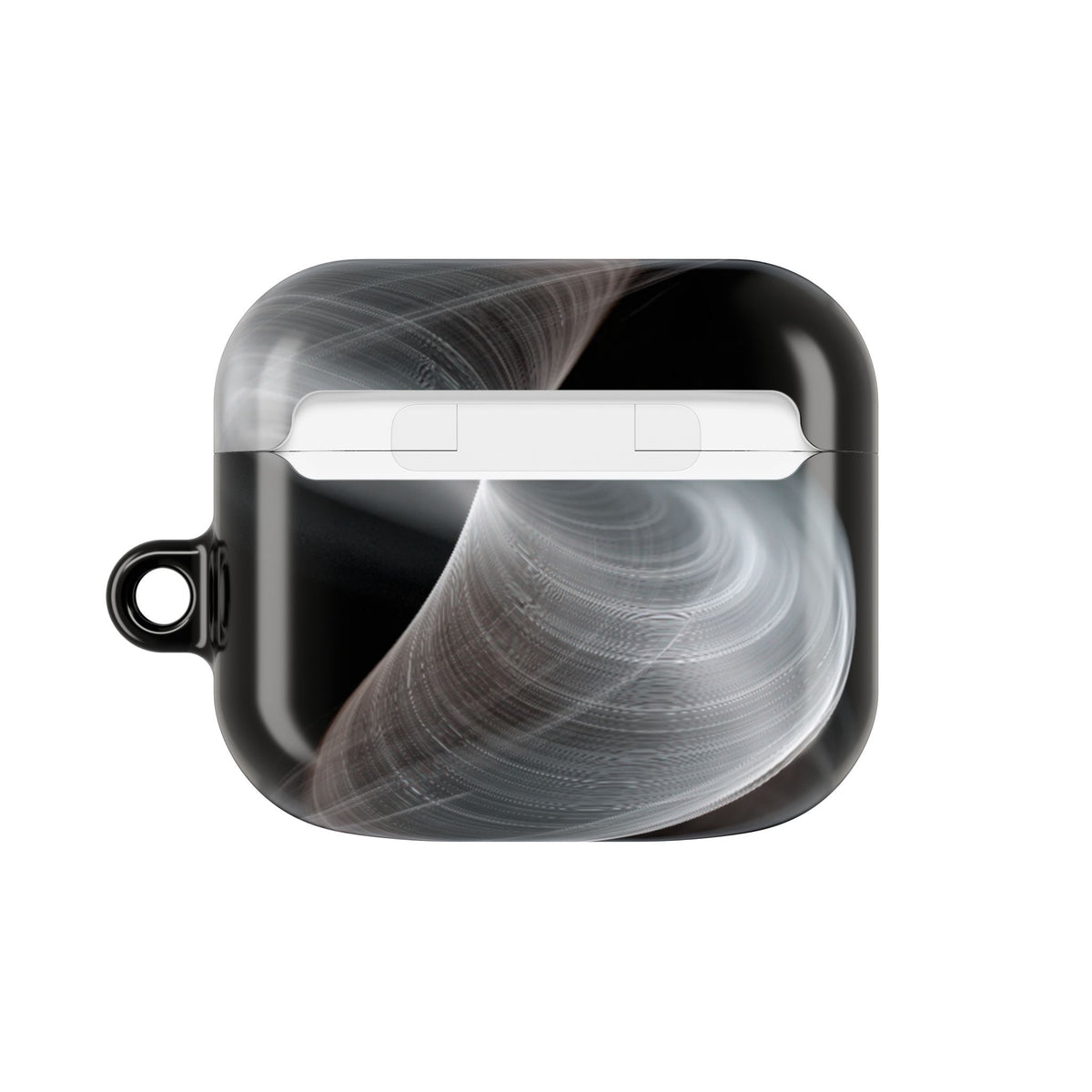Luminous Vortex · Hard Case for AirPods & AirPods Pro · Black