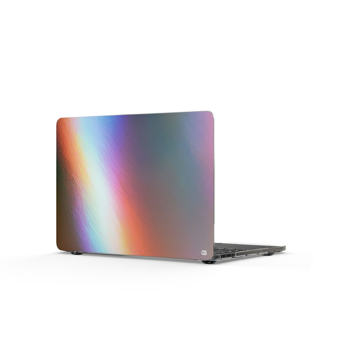 Prismatic Ray · Clear Hard Case for MacBook · Blue