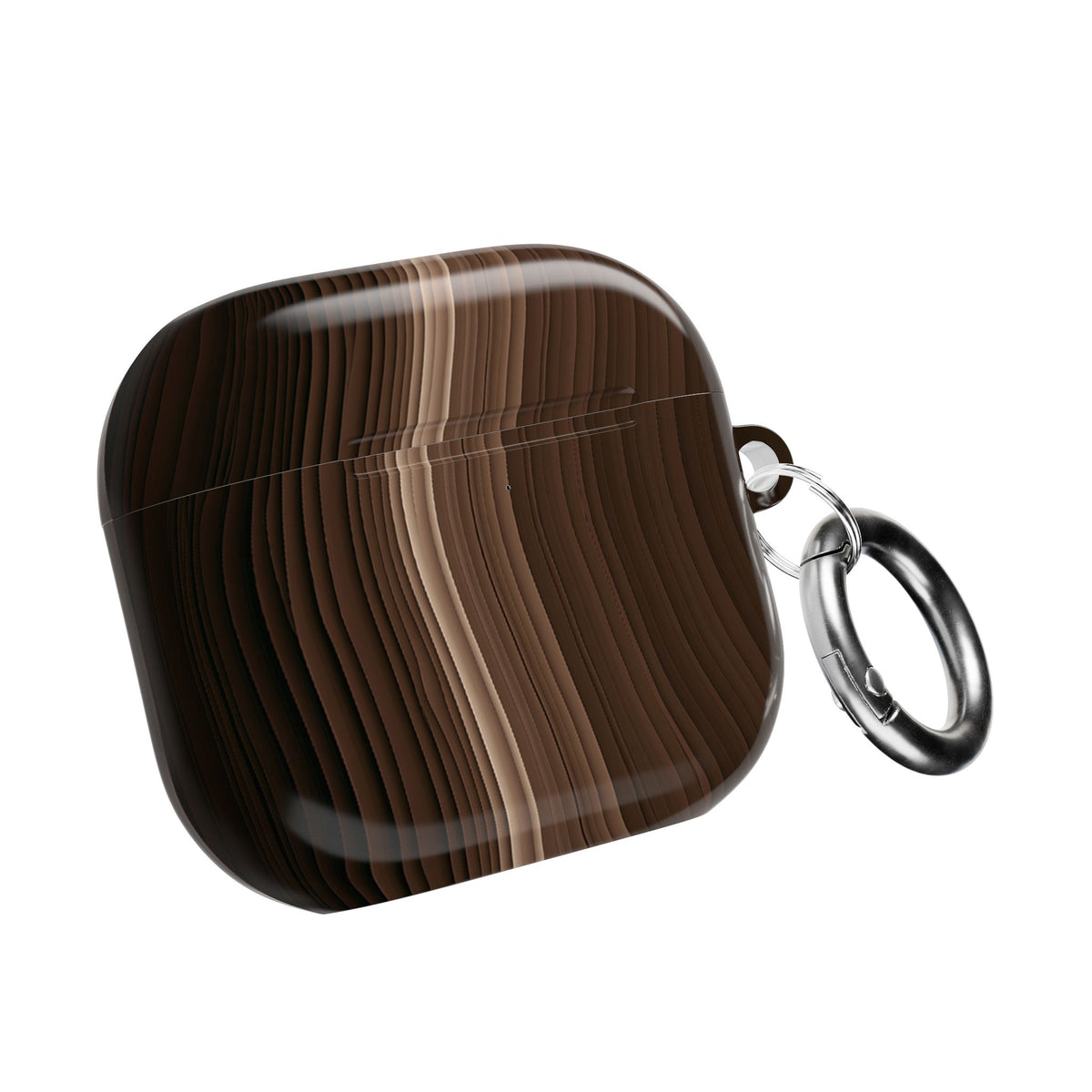 Umber Strata · Hard Case for AirPods & AirPods Pro · Brown
