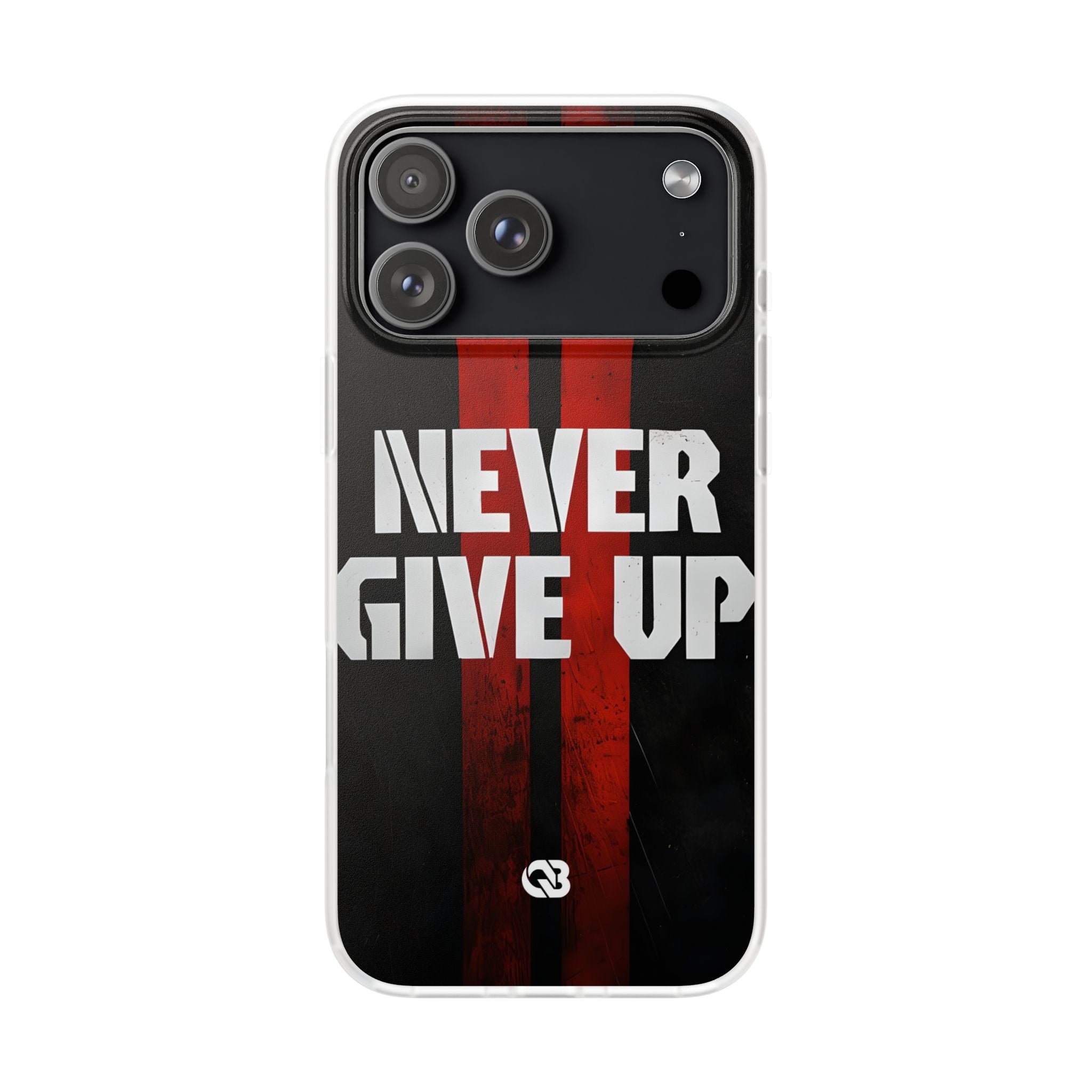 Crimson Grit Resolve · Soft Custodia per iPhone