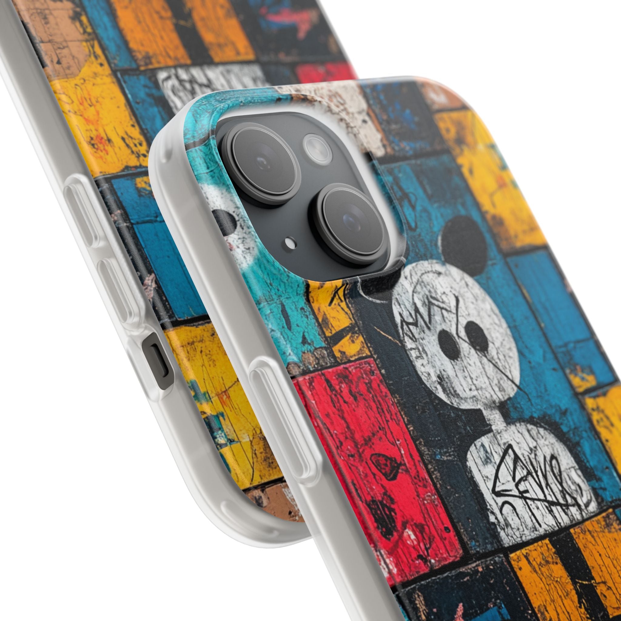 Mickey Mosaic iPhone 15 Case - Soft